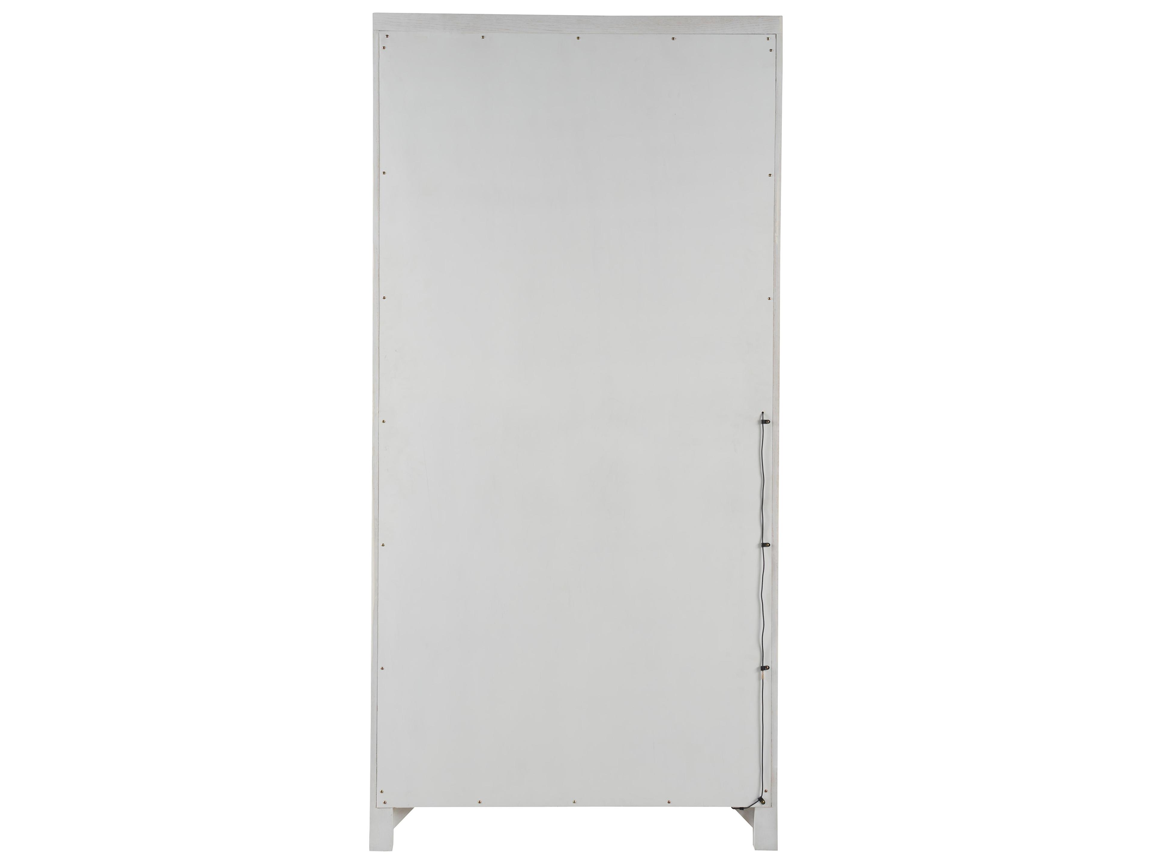 Universal Furniture Modern White Oak Zella Display Cabinet