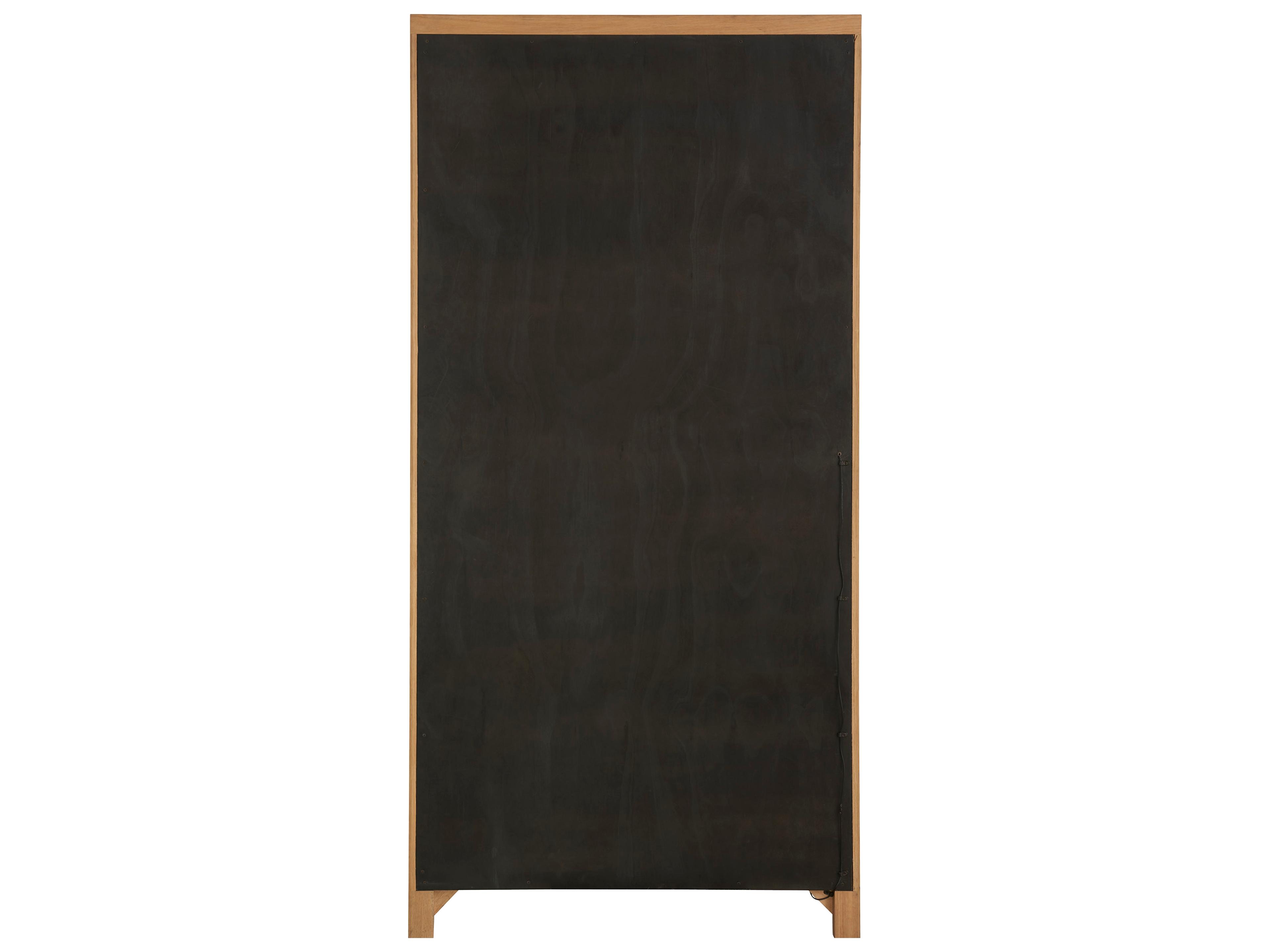 Universal Furniture Modern Natural Oak Zella Display Cabinet