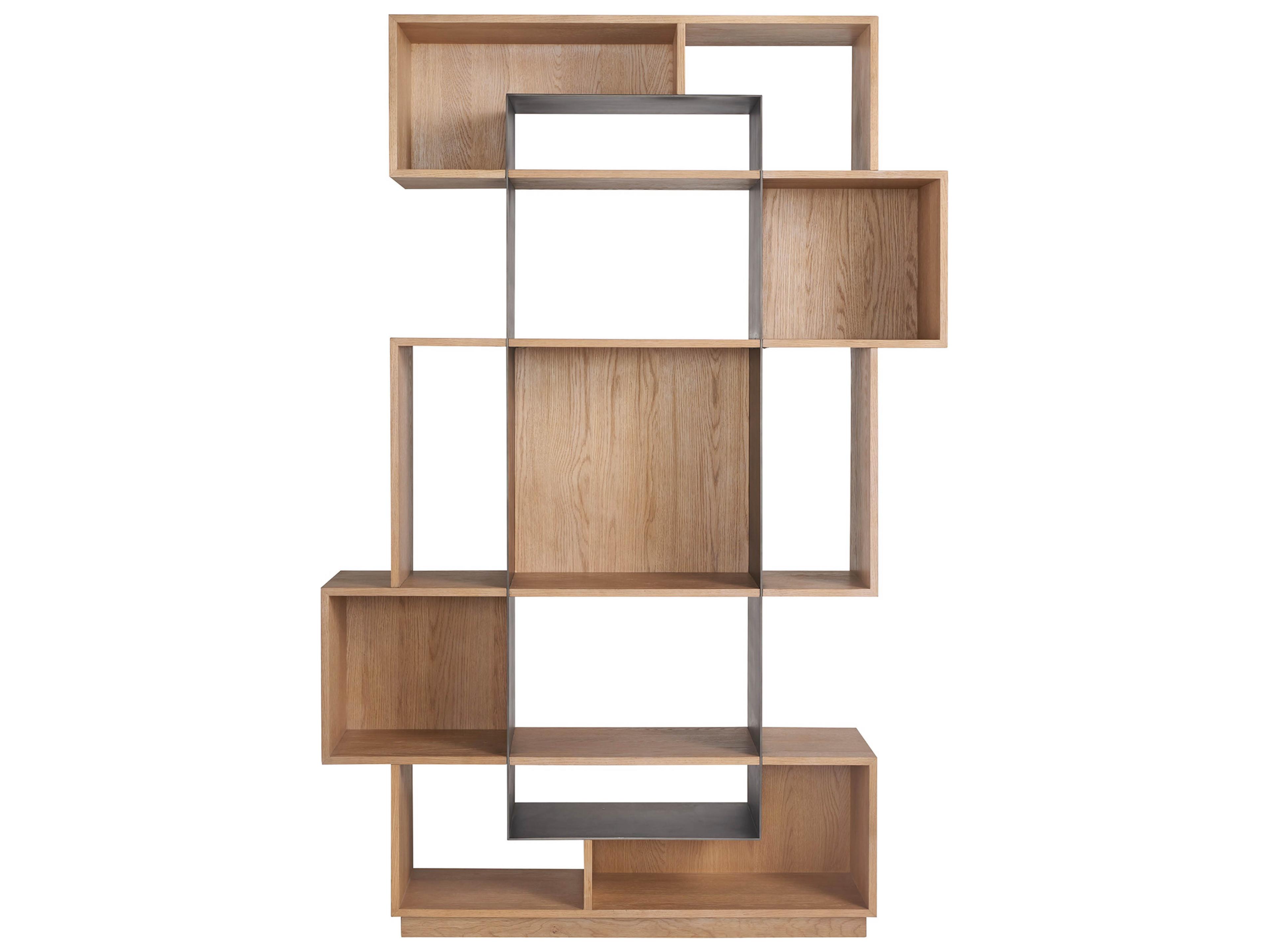 Universal Furniture Modern Natural Oak Jaxon Etagere