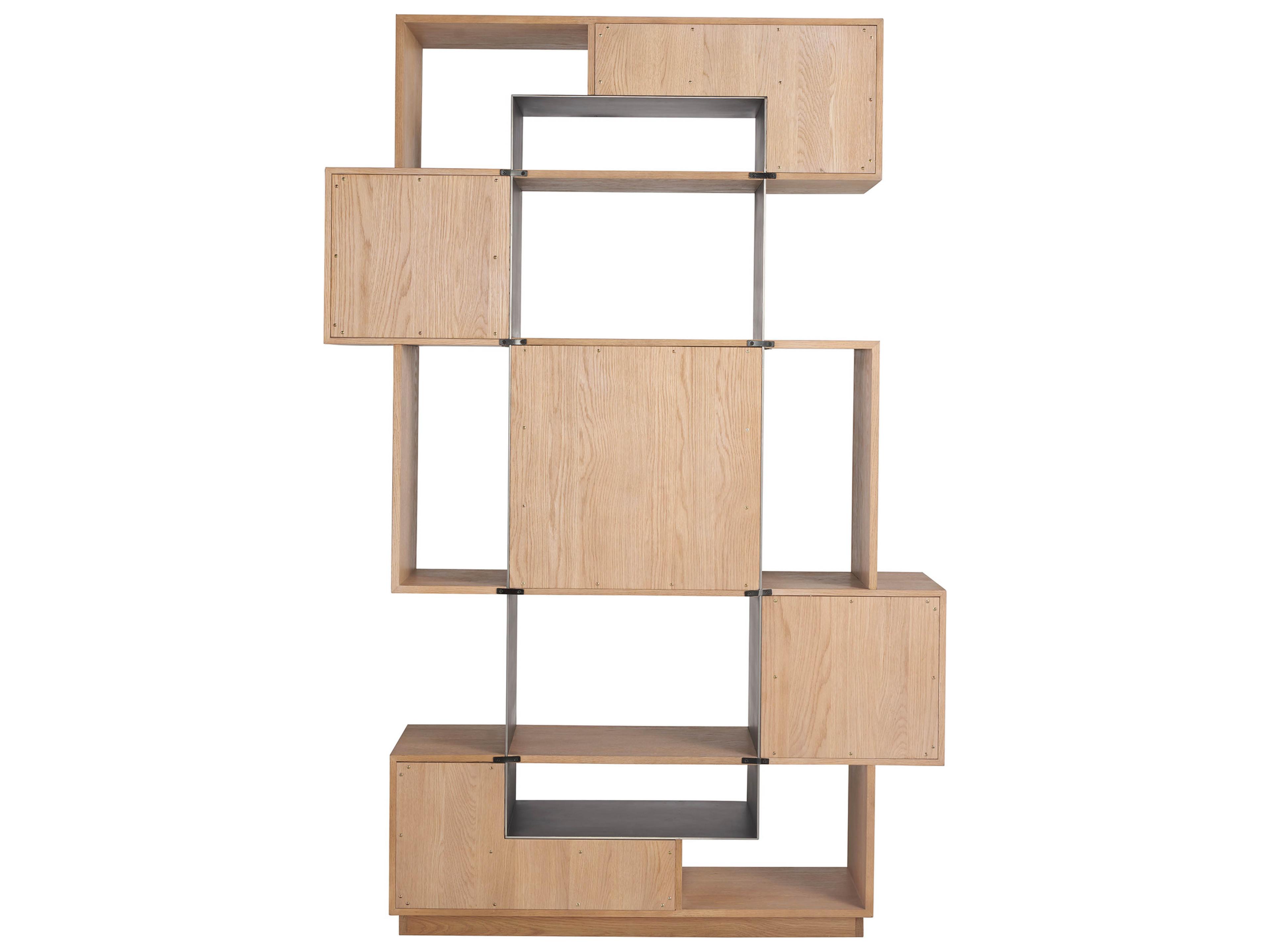 Universal Furniture Modern Natural Oak Jaxon Etagere