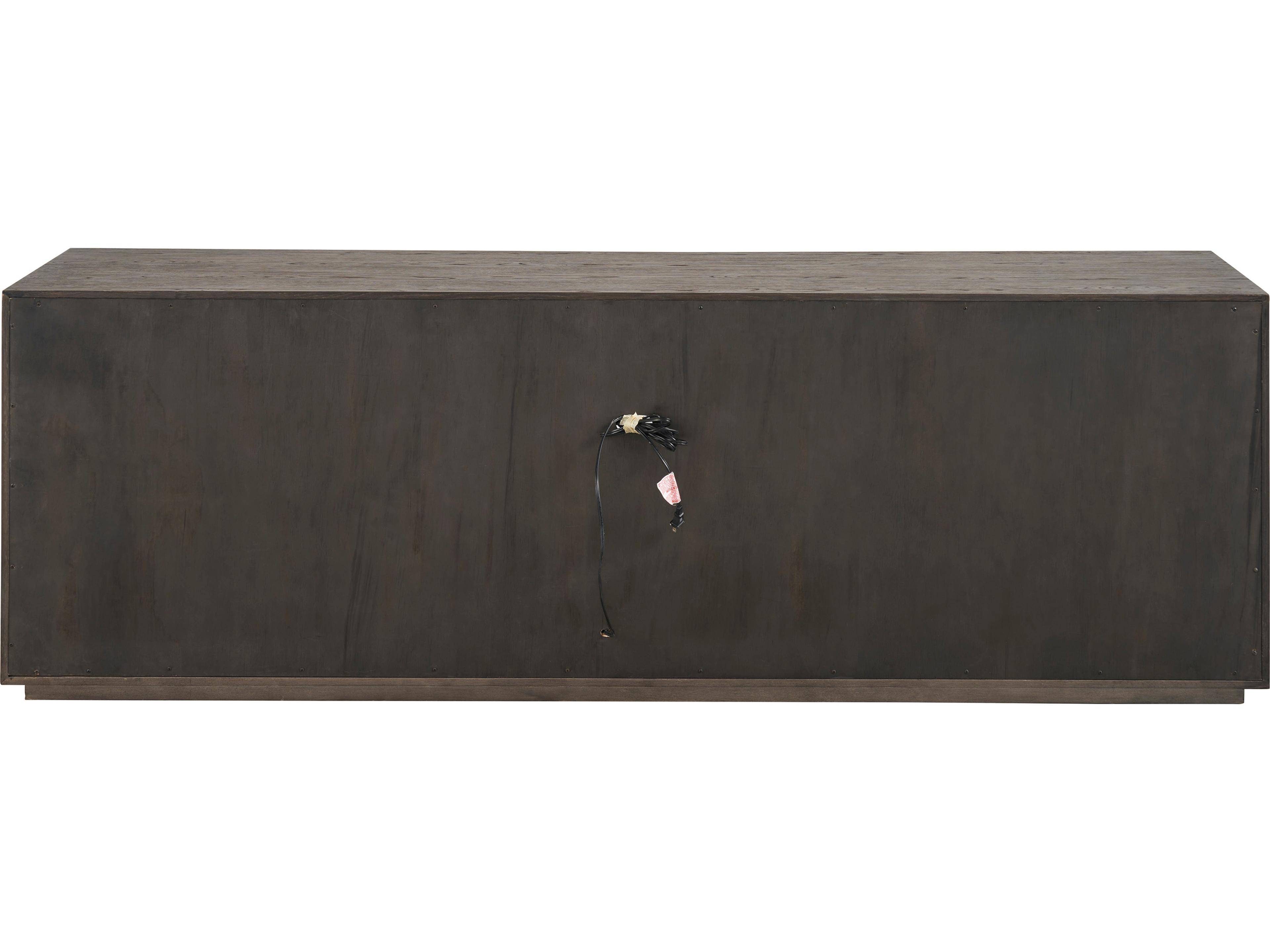 Universal Furniture Modern Washed Charcoal Kellan Media Console
