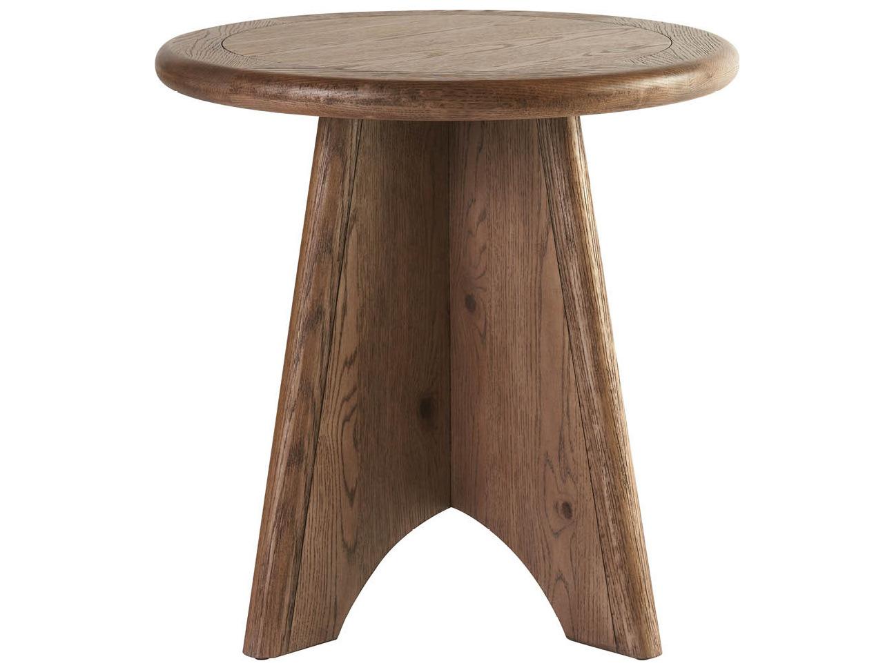 Universal Furniture Griffith Park Round Wood End Table