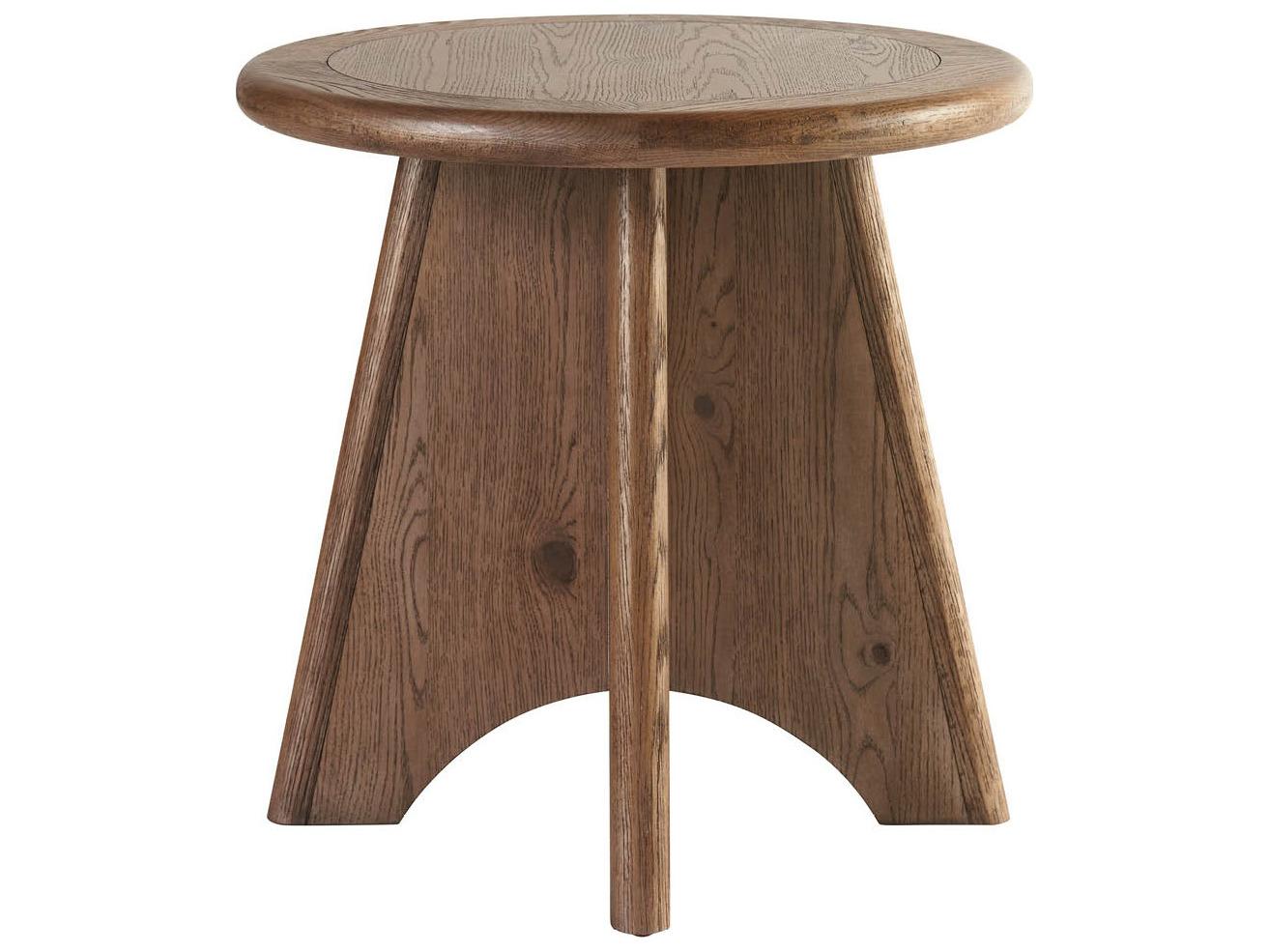 Universal Furniture Griffith Park Round Wood End Table