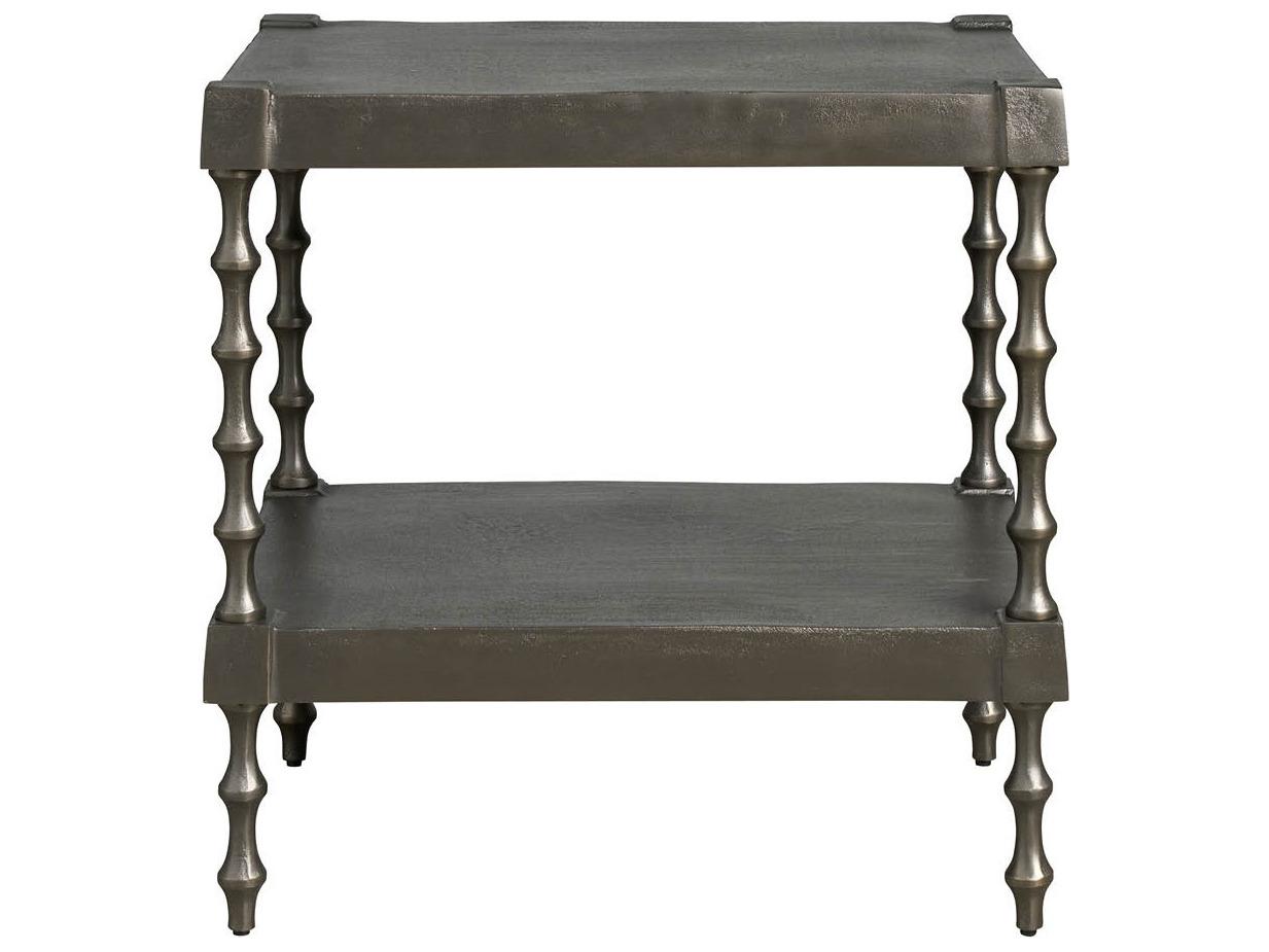 Universal Furniture Griffith Park Rectangular Metal End Table