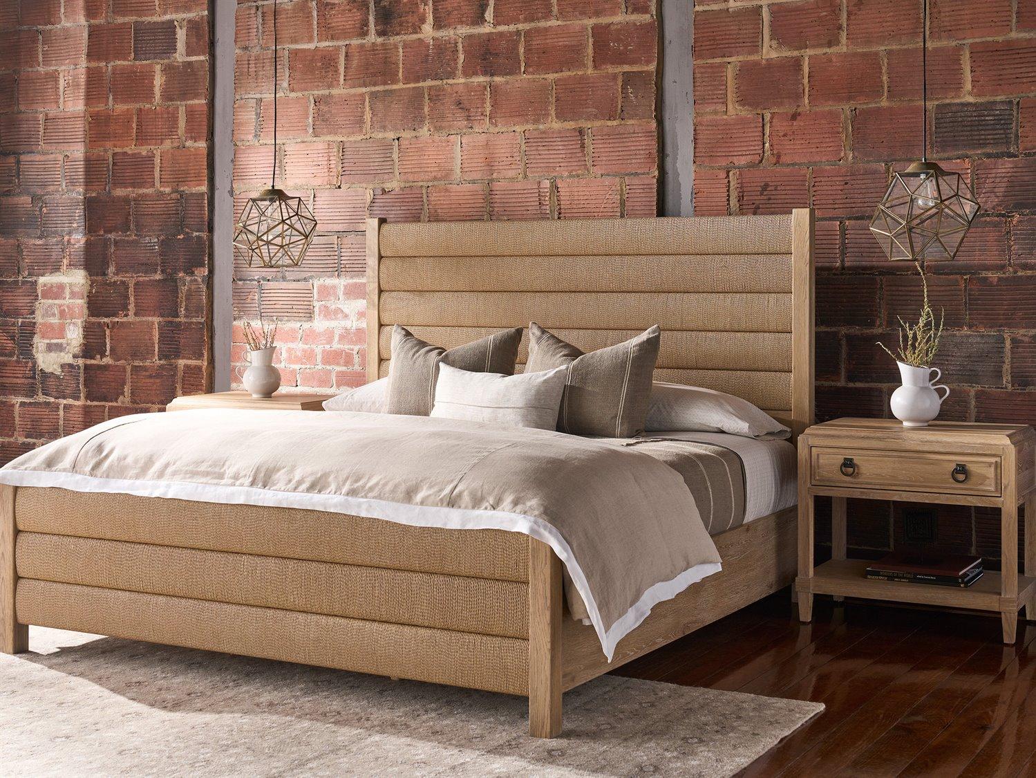 Universal Furniture Griffith Park Natural Wood Queen Panel Bed