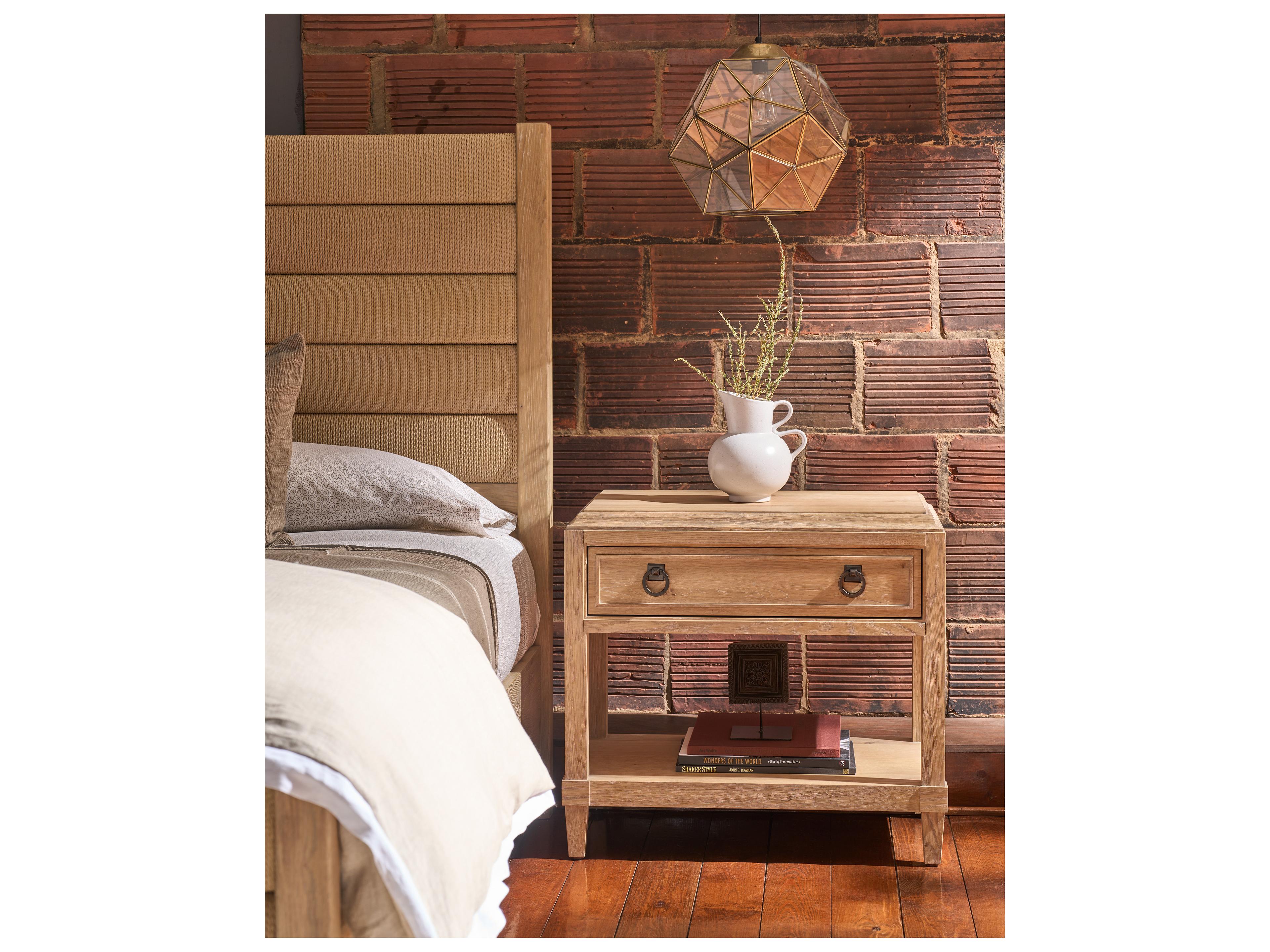 Universal Furniture Griffith Park Natural Wood King Panel Bed