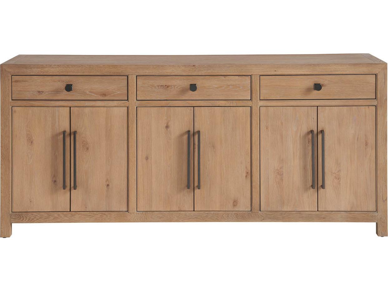 Universal Furniture Griffith Park 80" Oak Wood Sideboard