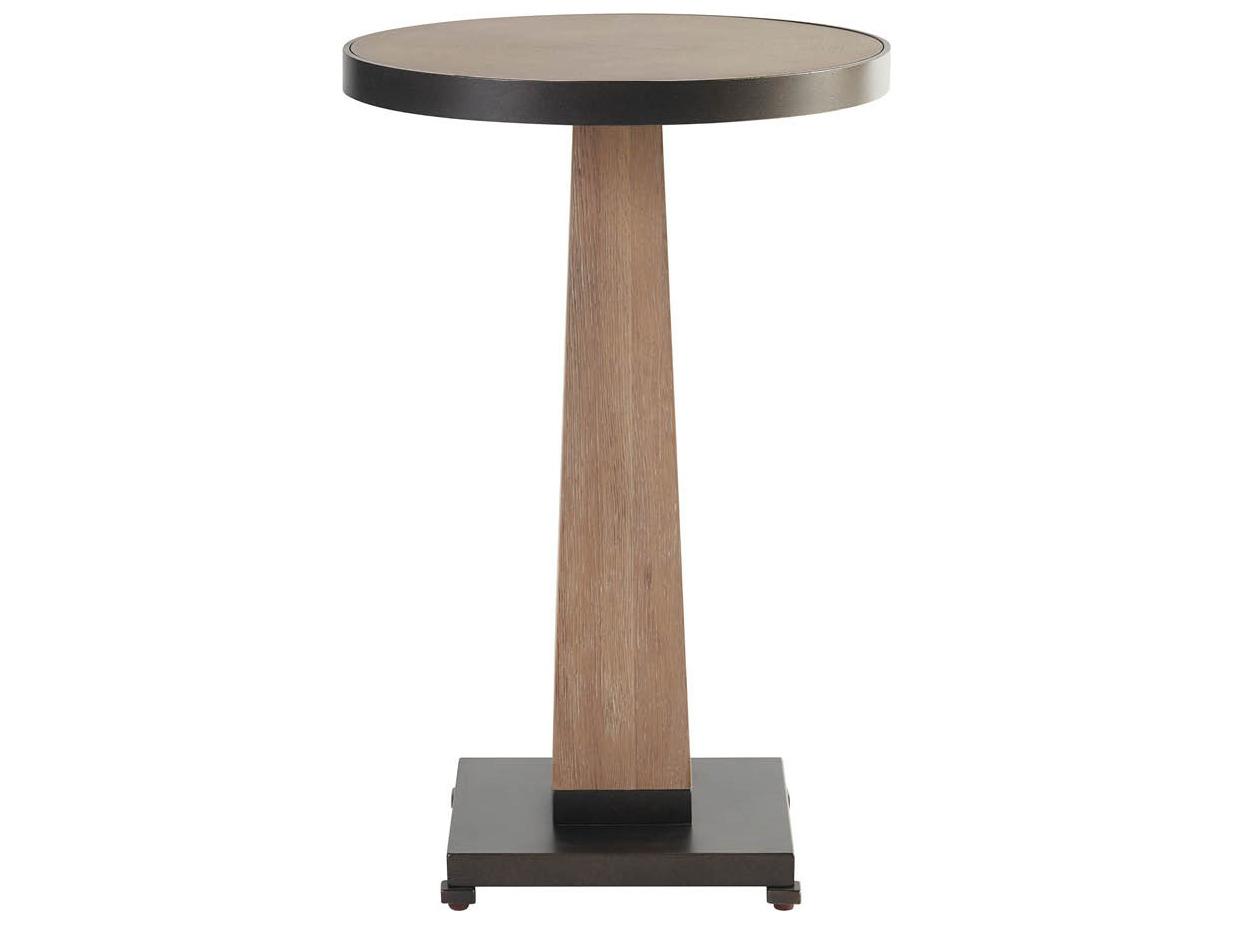 Universal Furniture Griffith Park Round Wood End Table