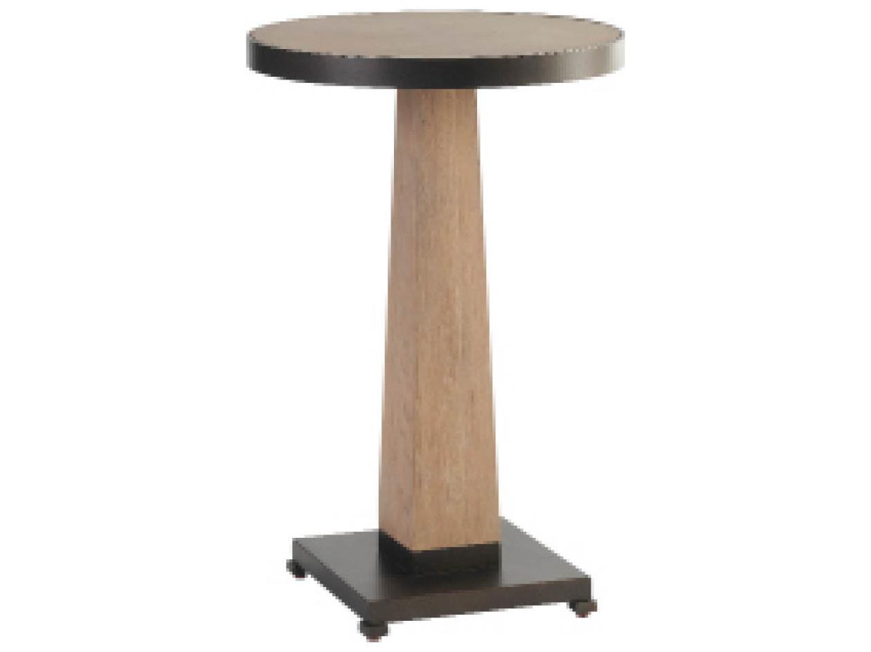 Universal Furniture Griffith Park Round Wood End Table