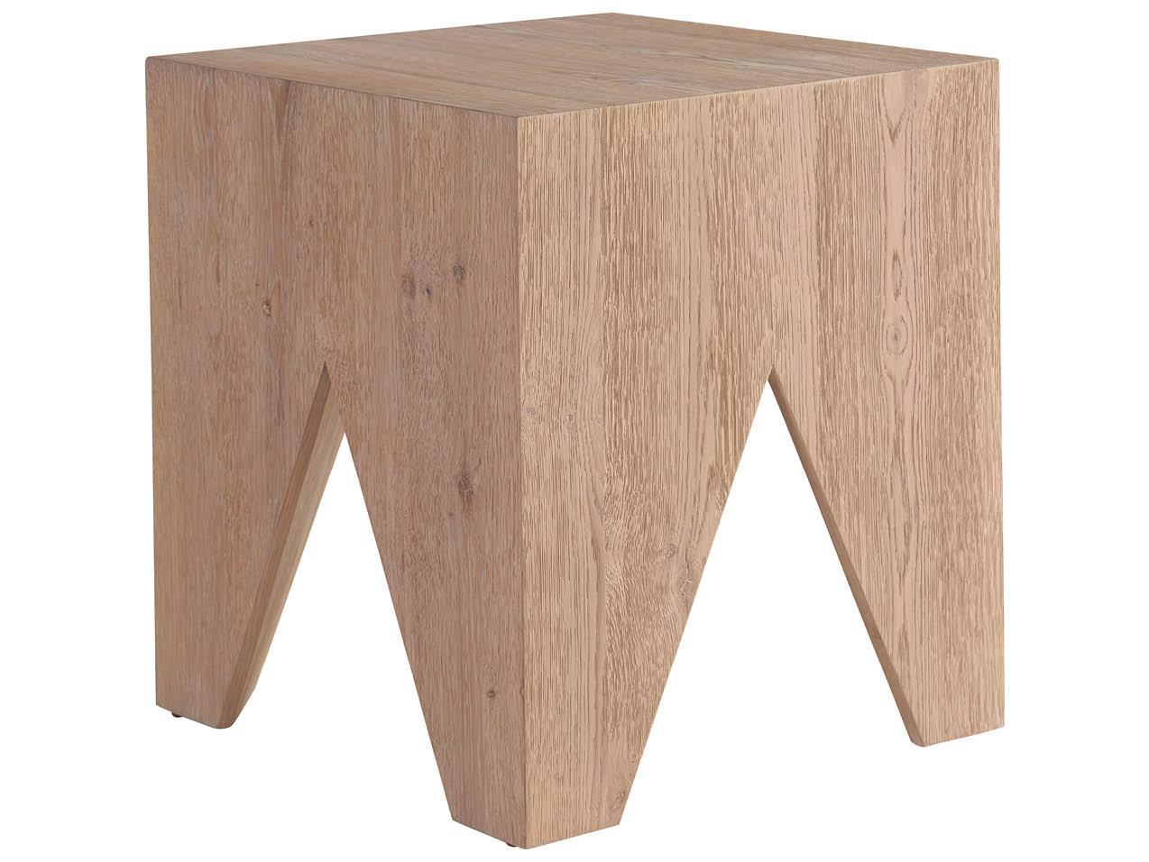 Universal Furniture Griffith Park Square Wood End Table
