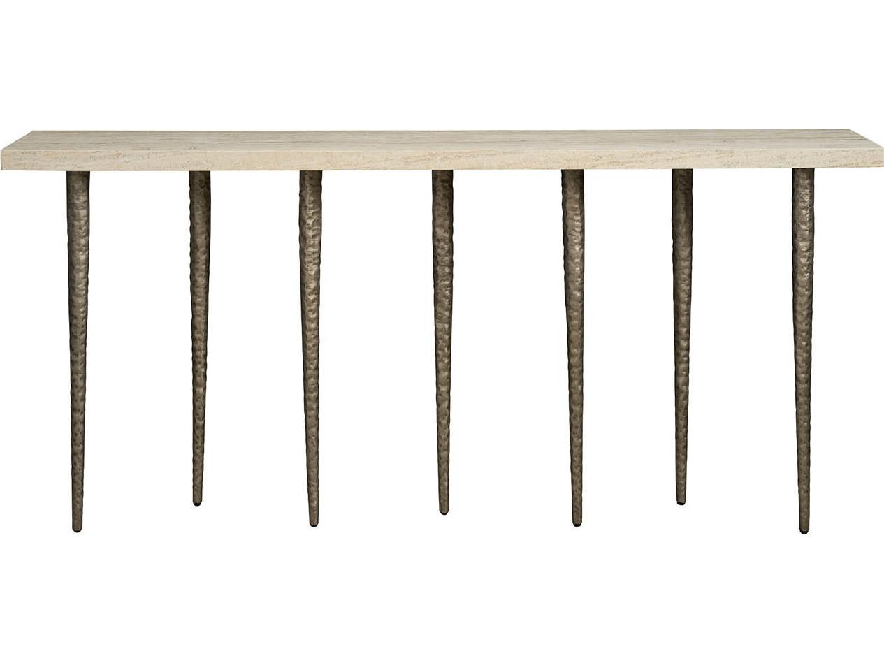 Universal Furniture Avaline Rectangular Stone Console Table