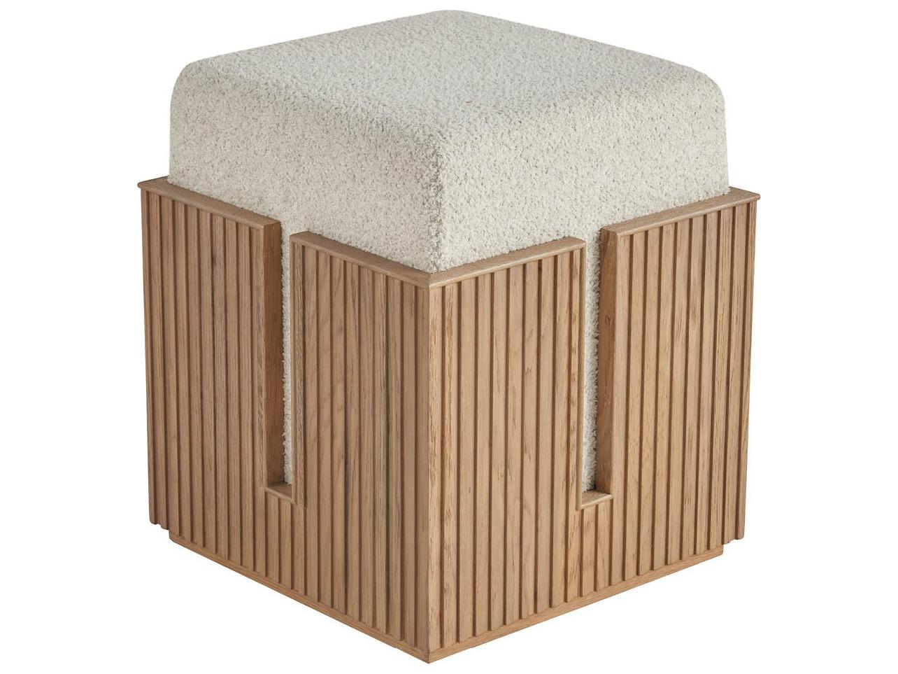 Universal Furniture Avaline Brown Upholstered Accent Stool