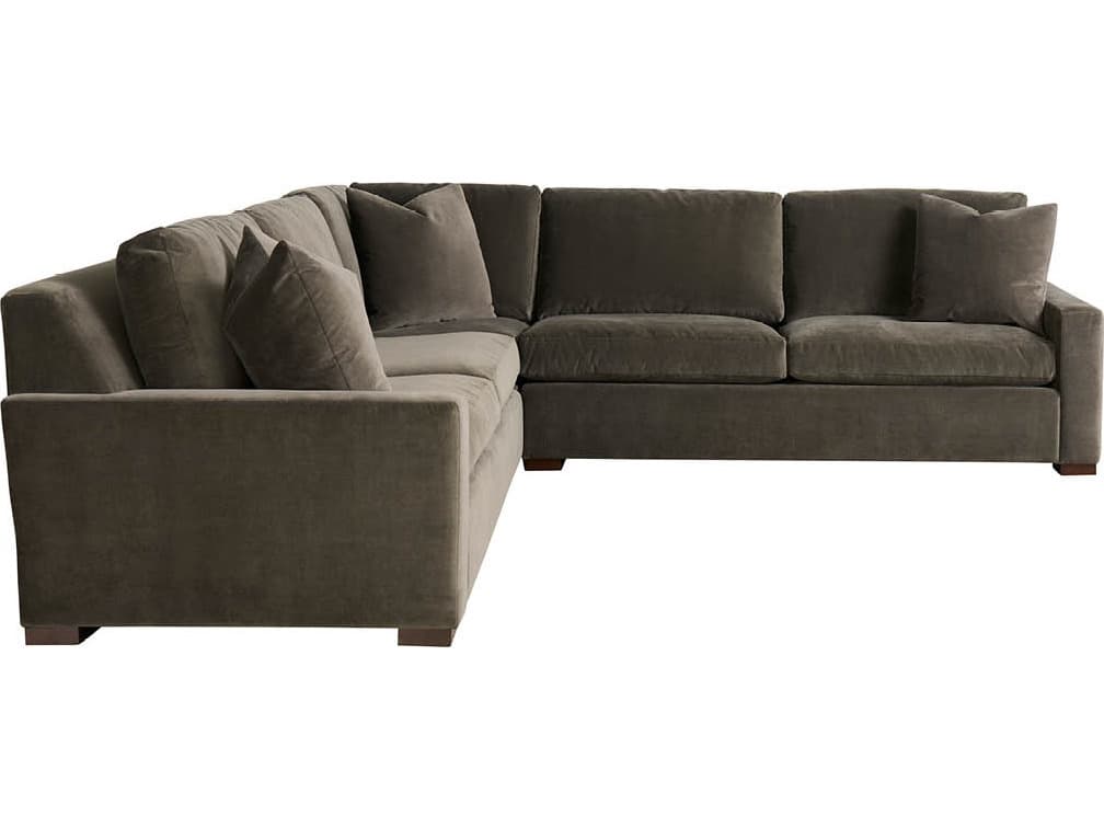 Universal Furniture Fletcher Gray Upholstered Sectional Sofa