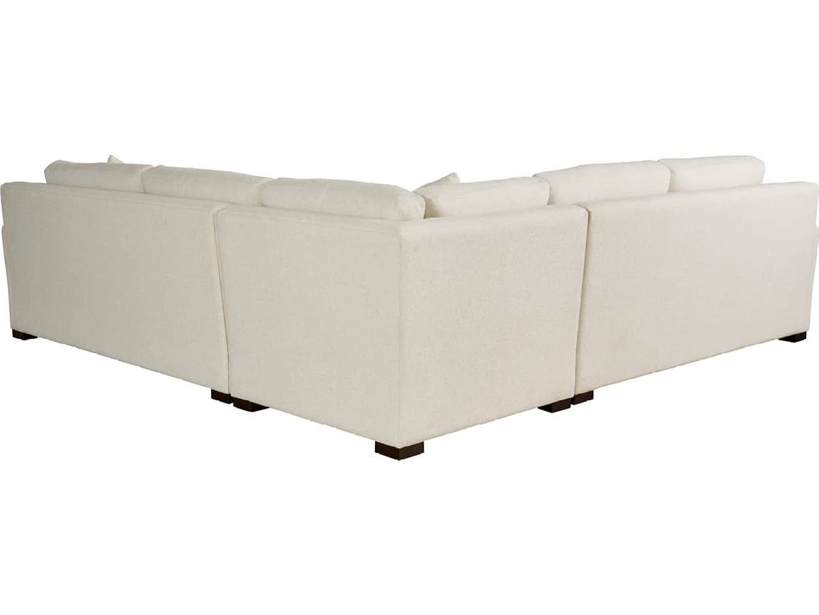 Universal Furniture Anna Cream Upholstered Sectional Sofa