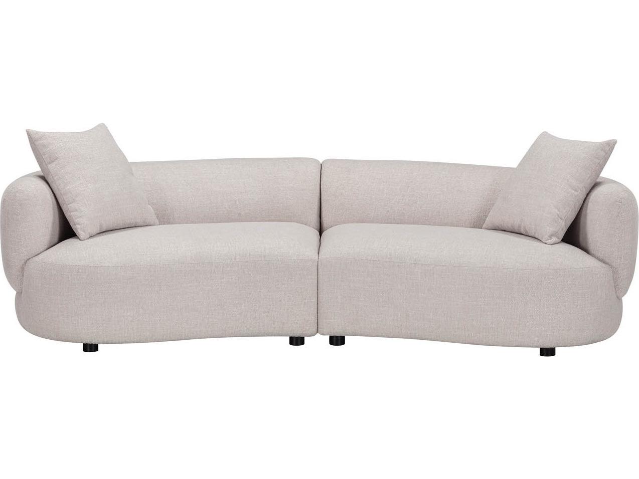 Universal Furniture Mavis Beige Upholstered Sofa
