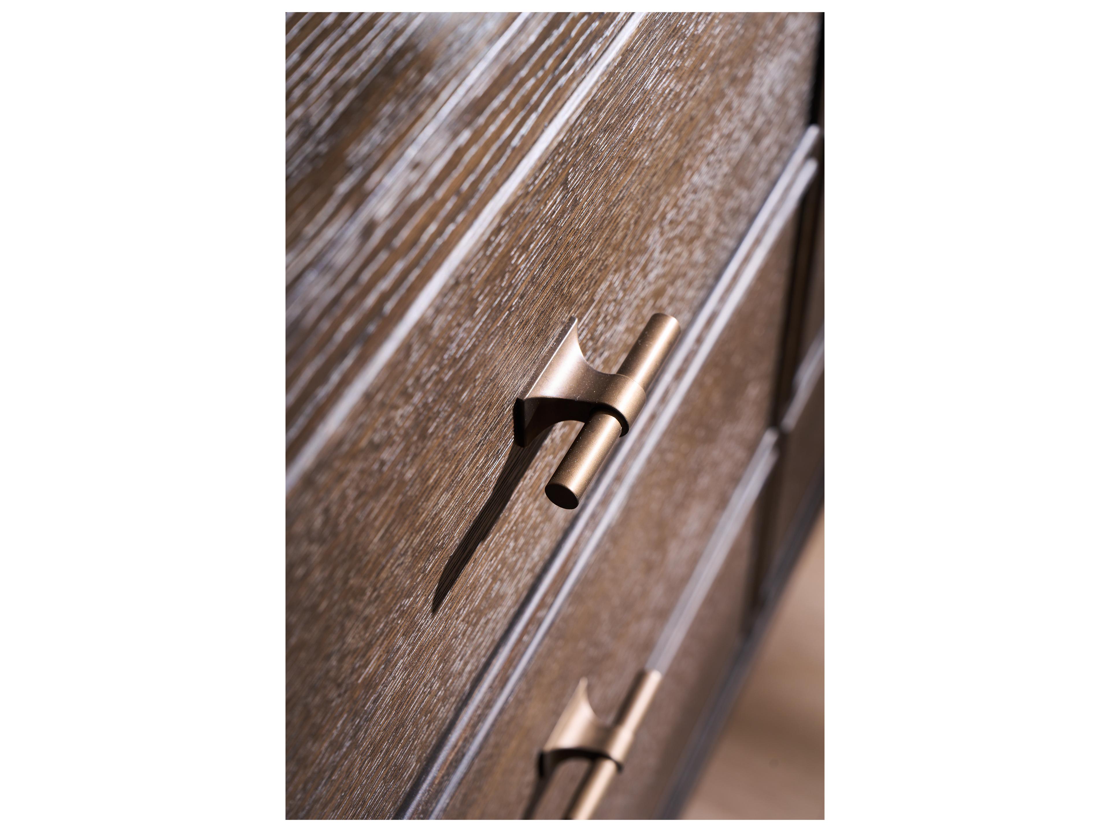 Universal Furniture Montclair Brown Oak Wood Dresser