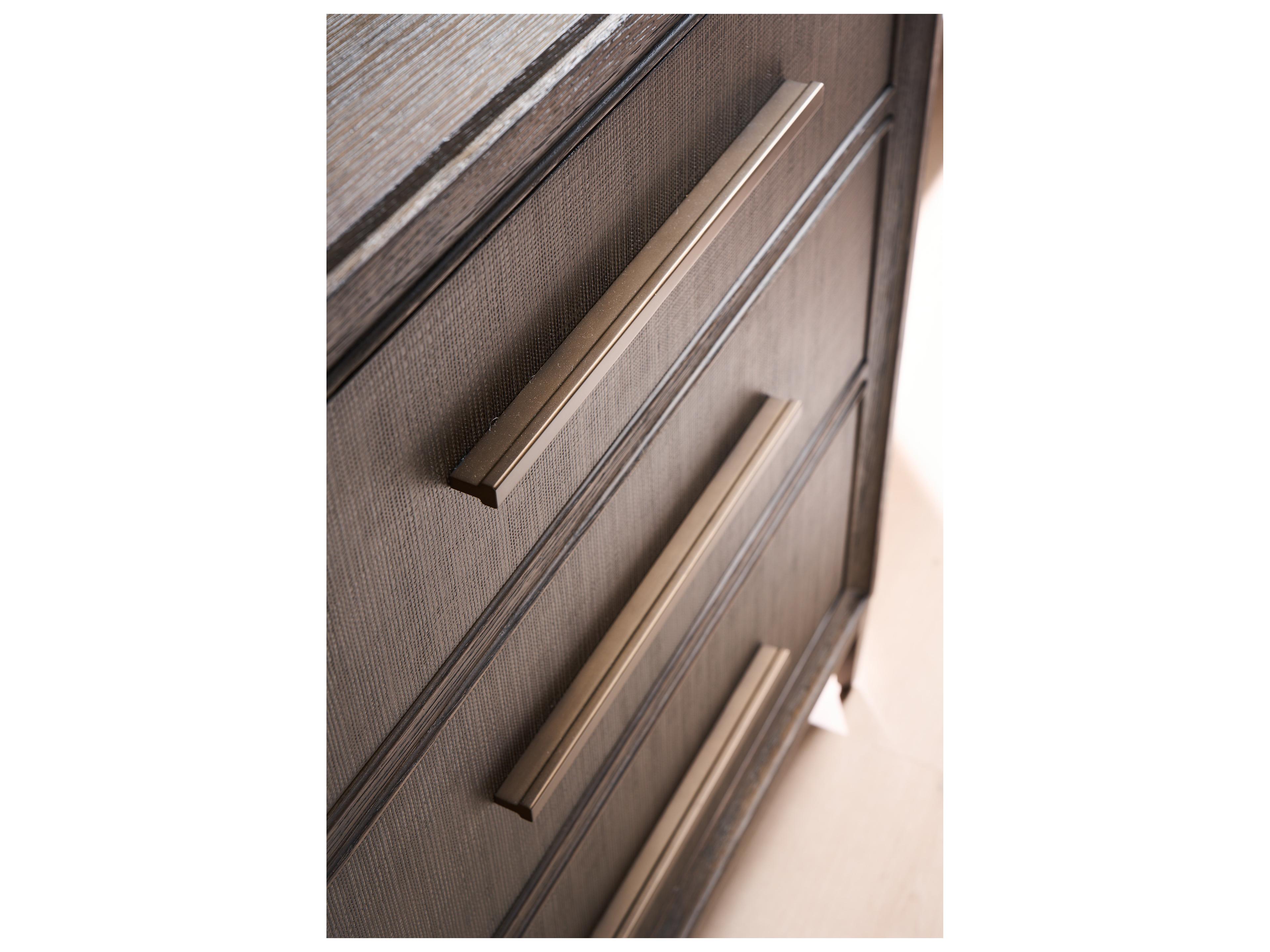 Universal Furniture Montclair 3-Drawers Brown Solid Wood Dresser