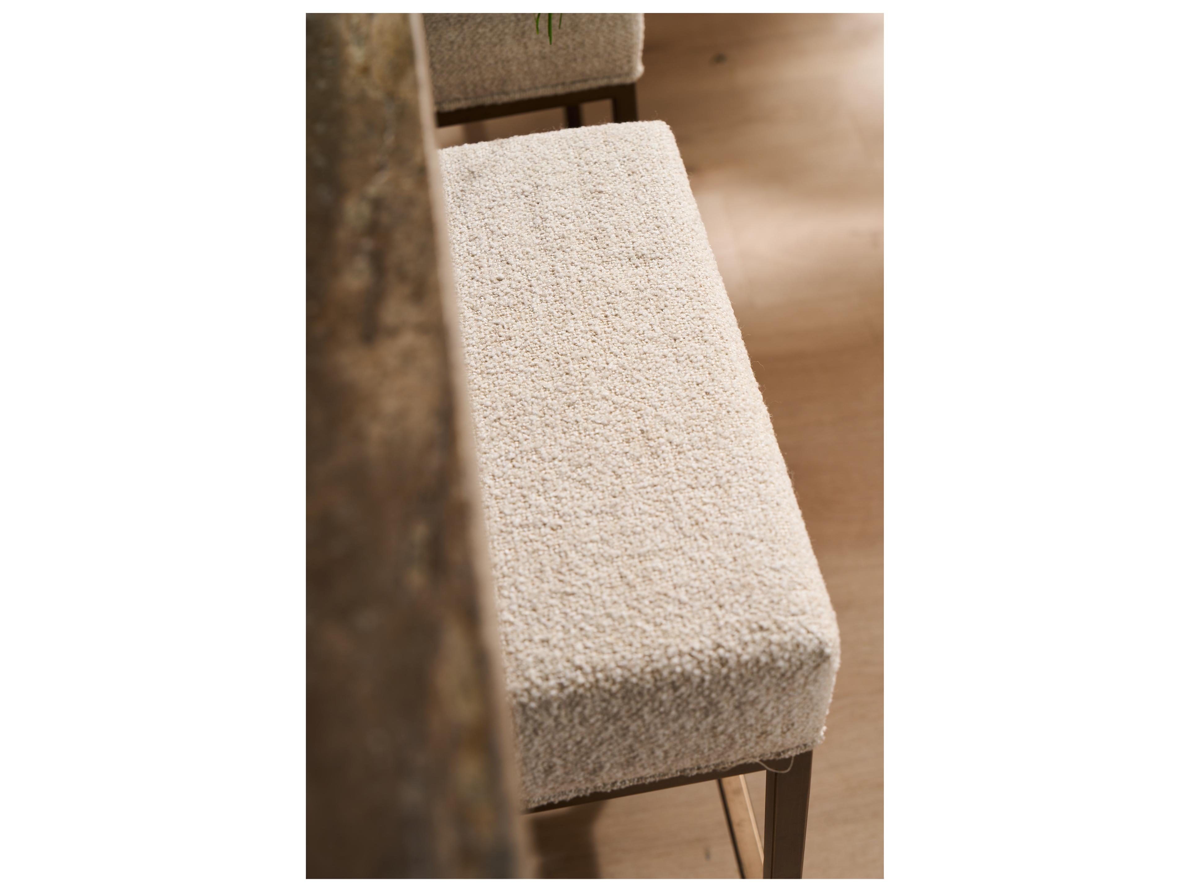 Universal Furniture Montclair Smioked Gold Upholstered Counter Stool