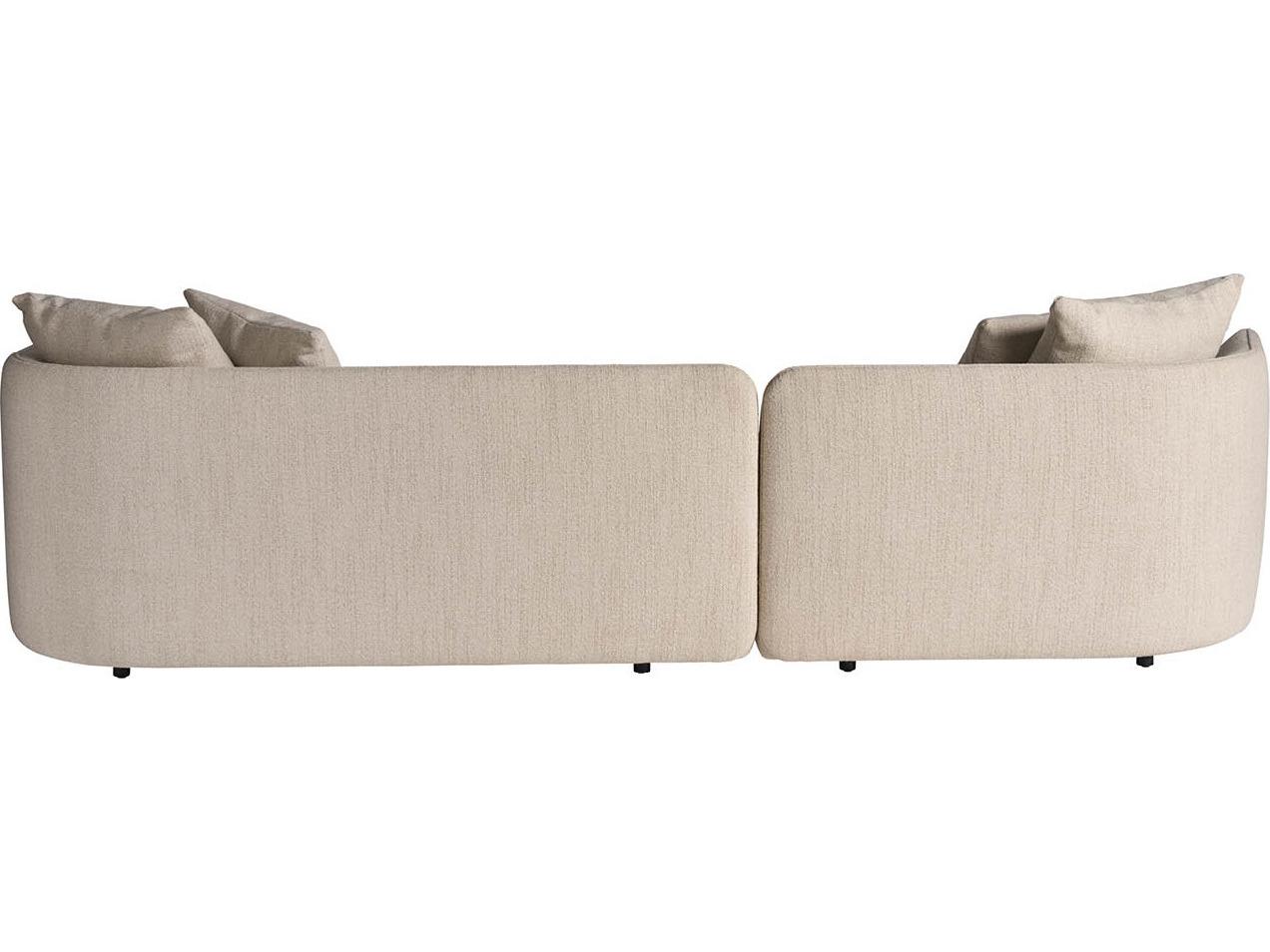 Universal Furniture Danica Beige Upholstered Sectional Sofa