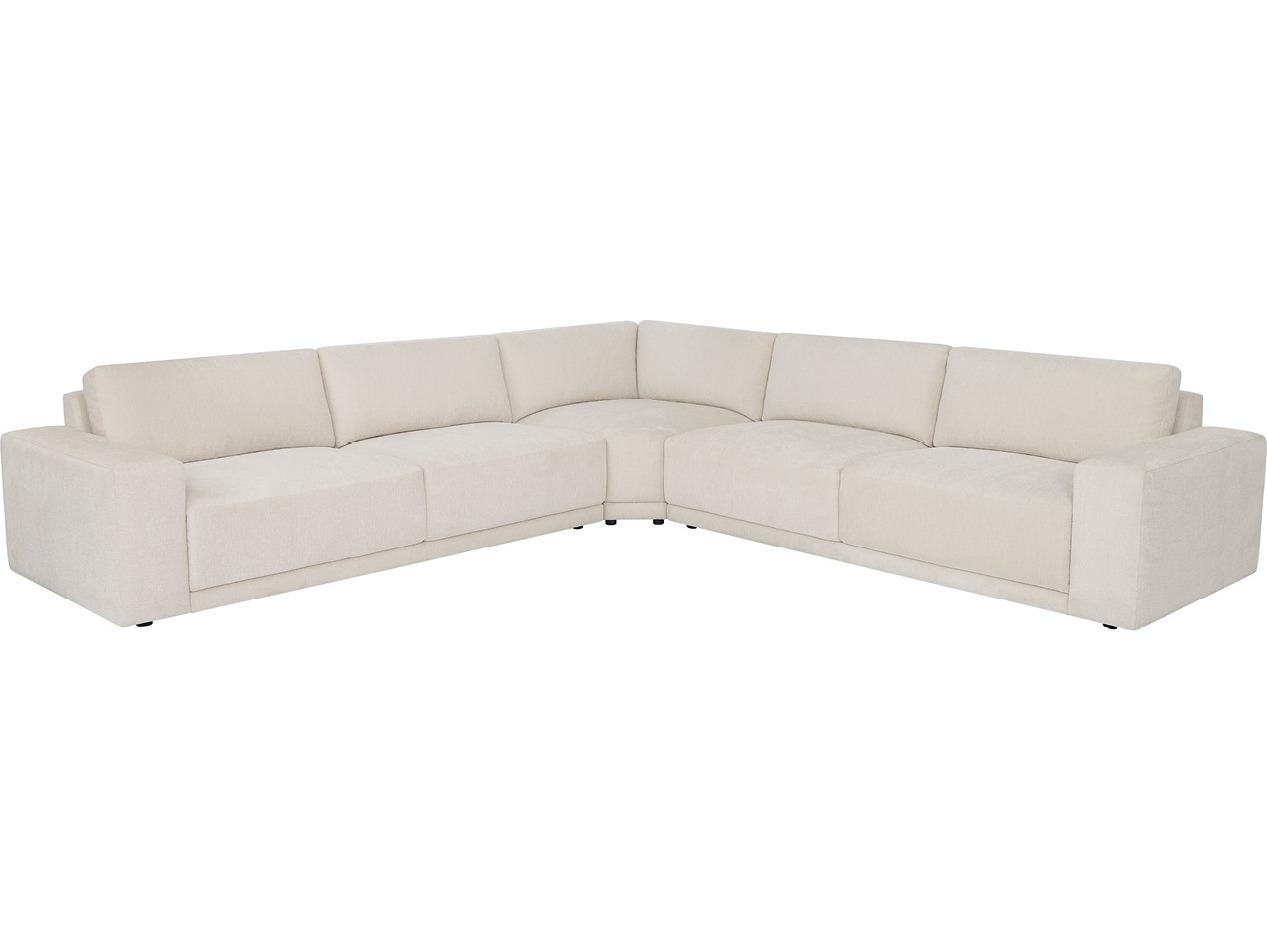 Universal Furniture Mercer Beige Upholstered Sectional Sofa