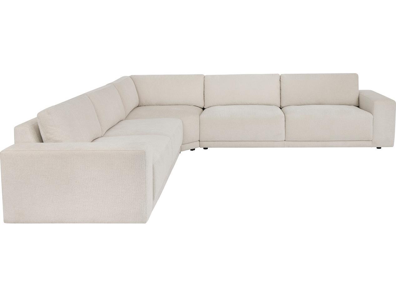 Universal Furniture Mercer Beige Upholstered Sectional Sofa