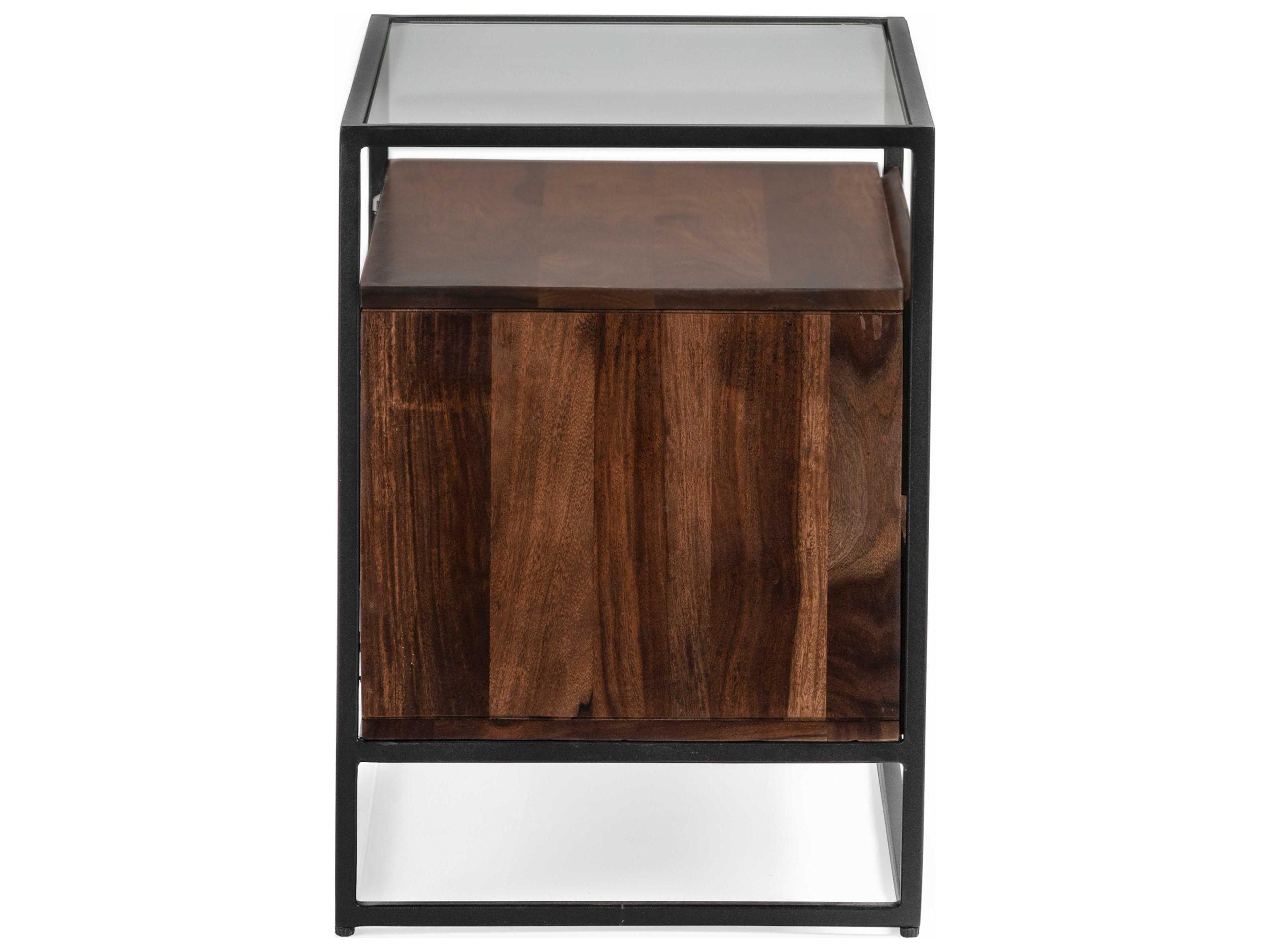 Union Home Bedford 2-Drawers Hardwood Nightstand