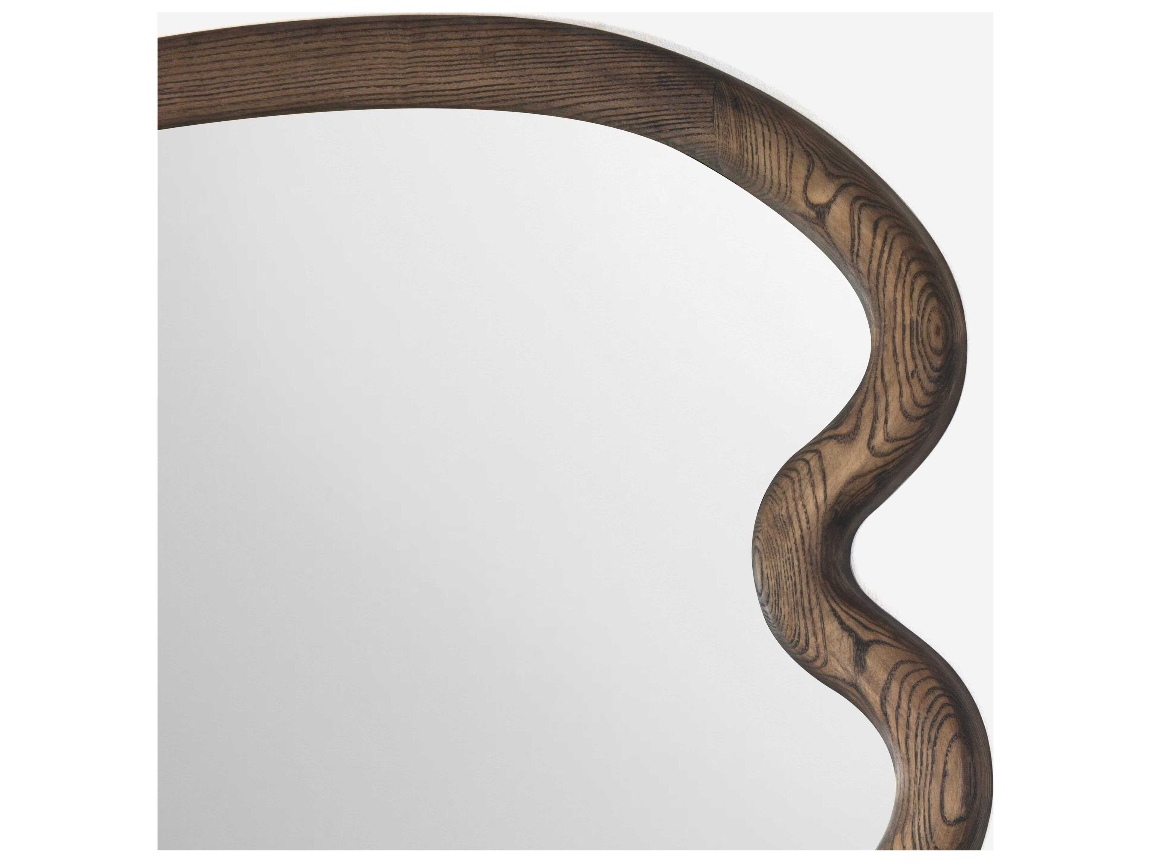 Union Home Swirl Grey Oil Wall Mirror