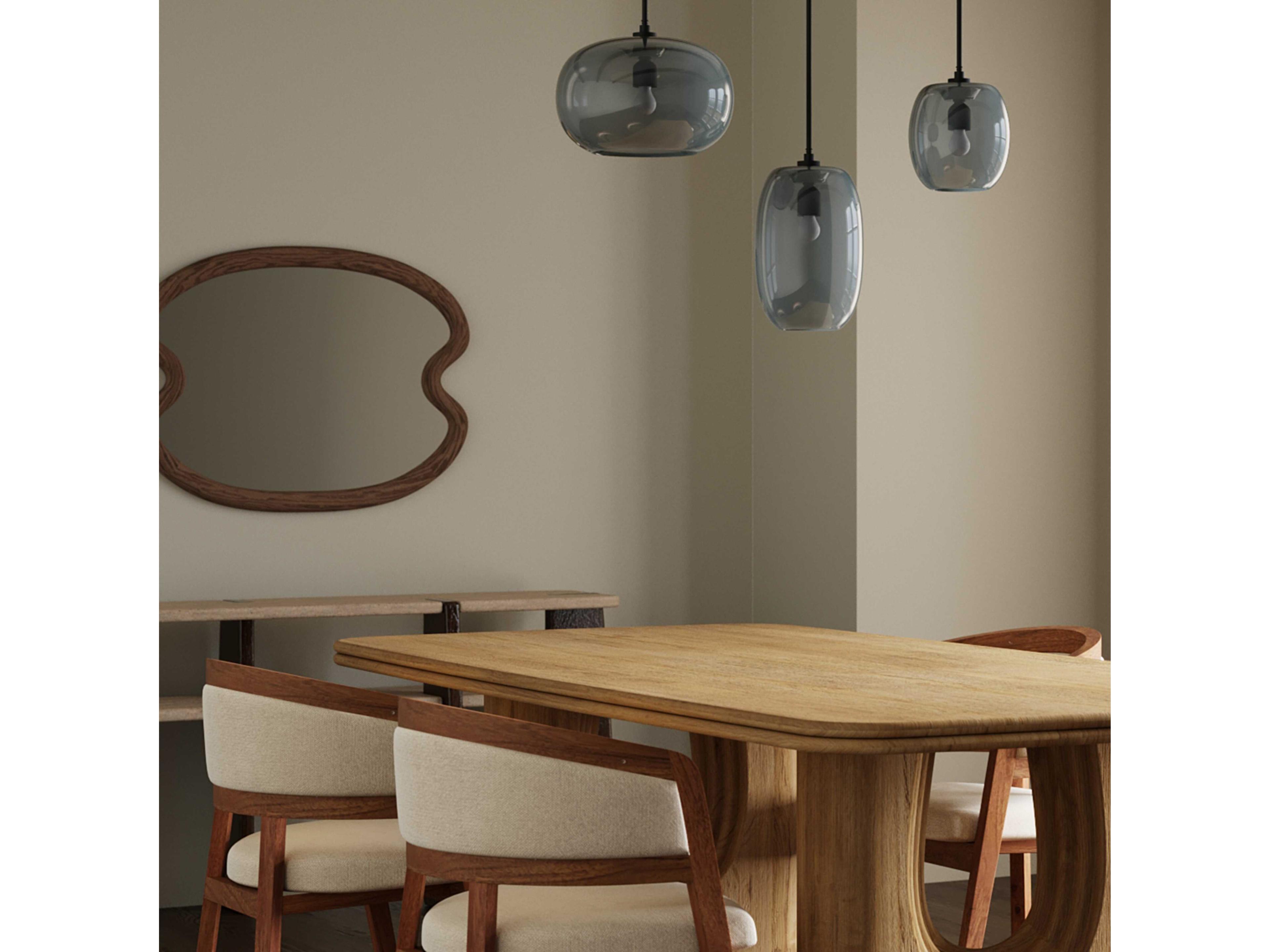 Union Home Swirl Grey Oil Wall Mirror