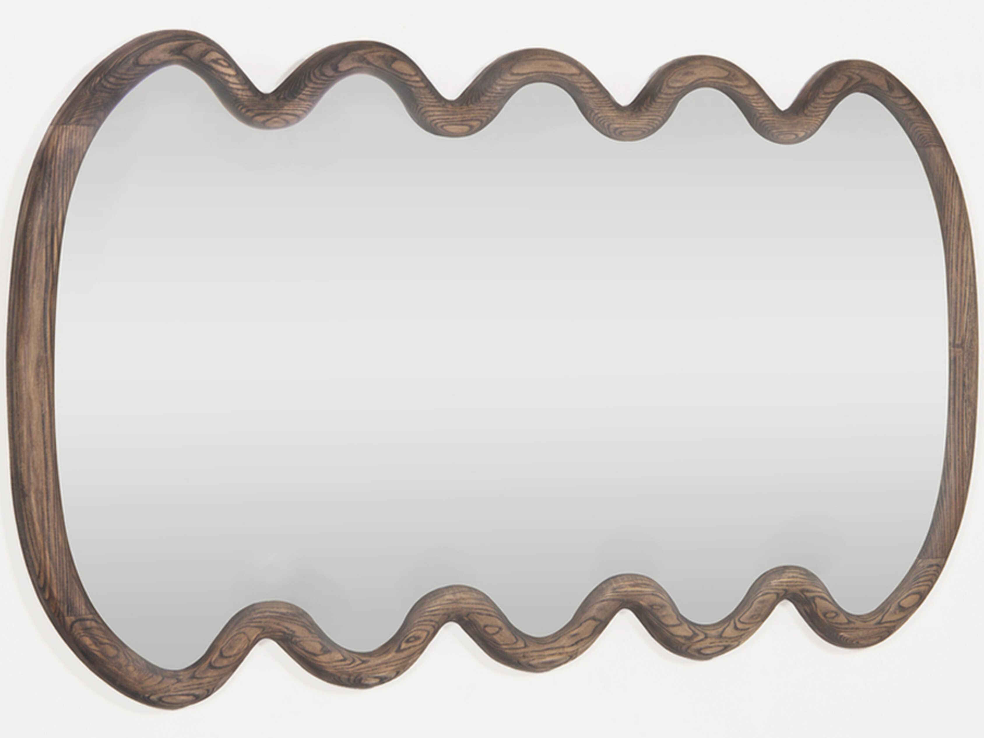 Union Home Swirl Grey Oil Wall Mirror