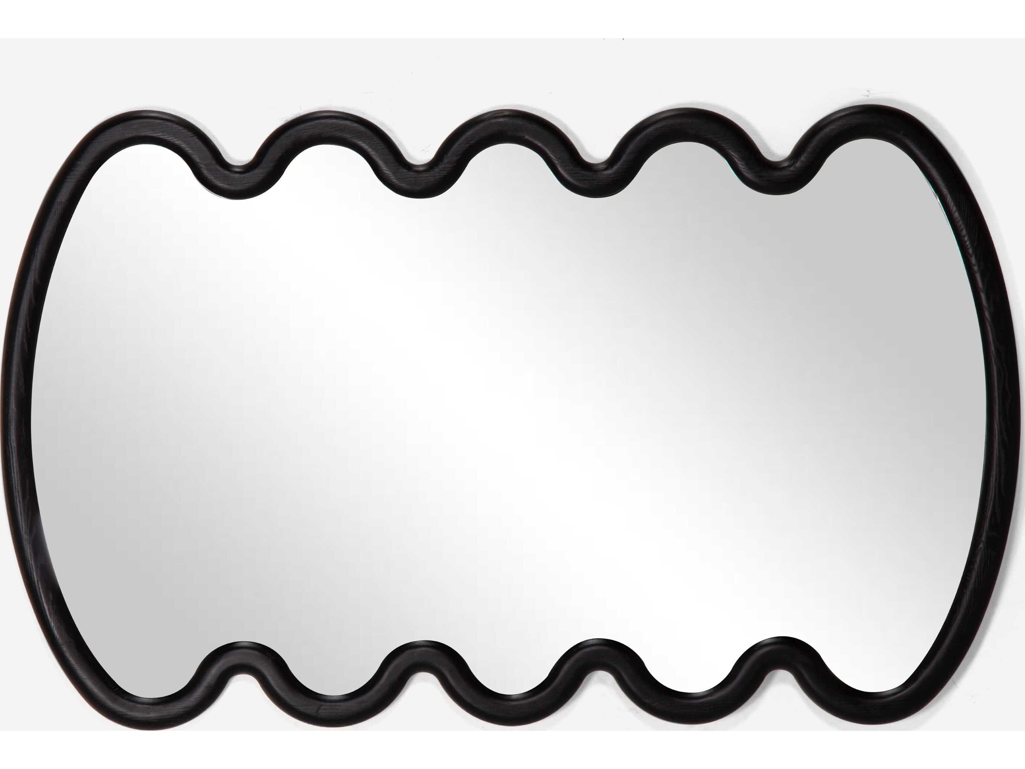 Union Home Swirl Grey Oil Wall Mirror