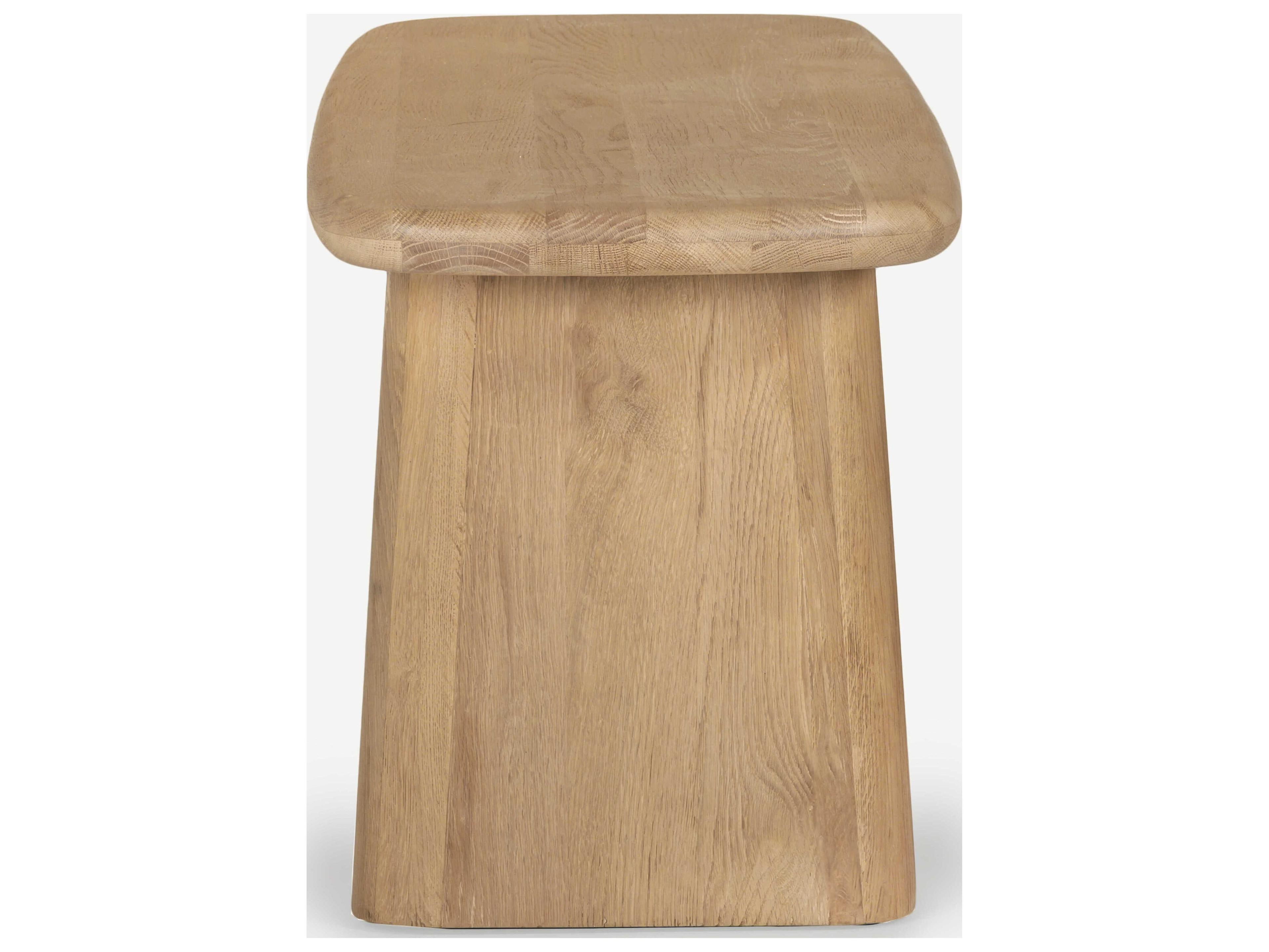 Union Home Laurel Natural Beige Accent Bench