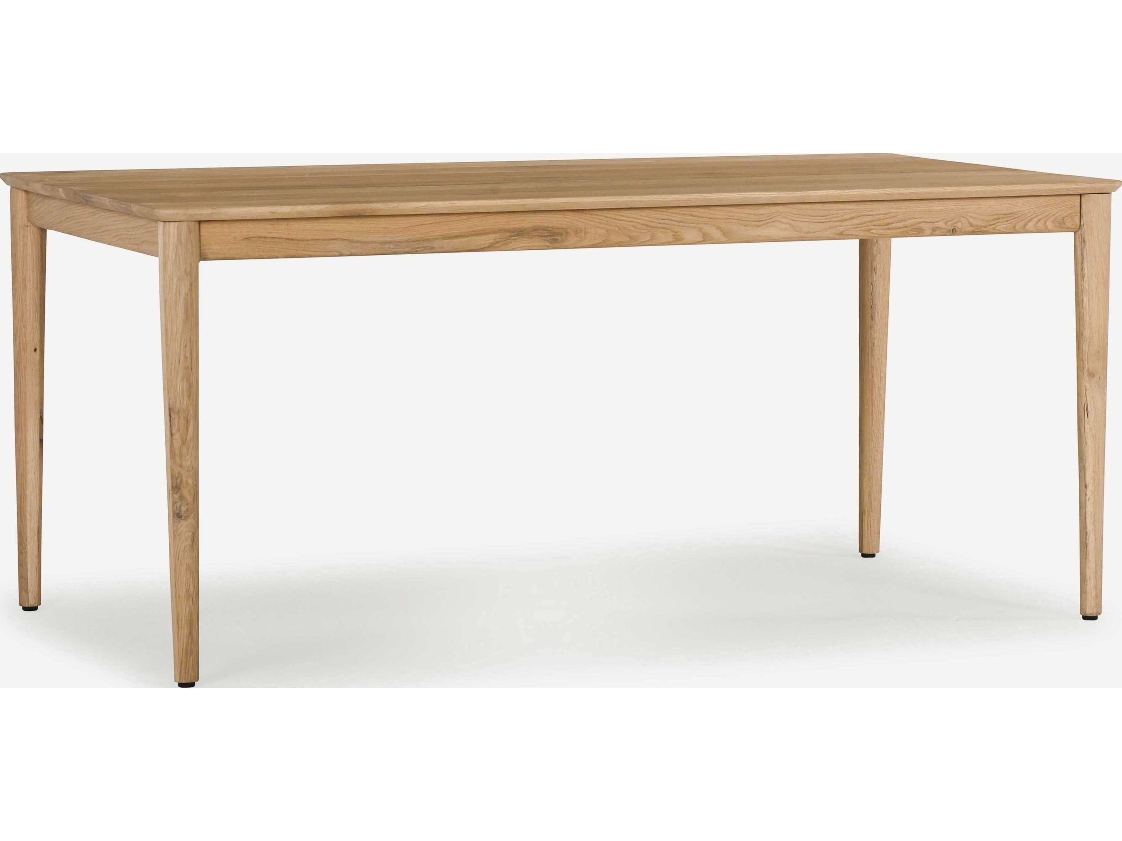 Union Home Alden Rectangular Wood Natural Dining Table