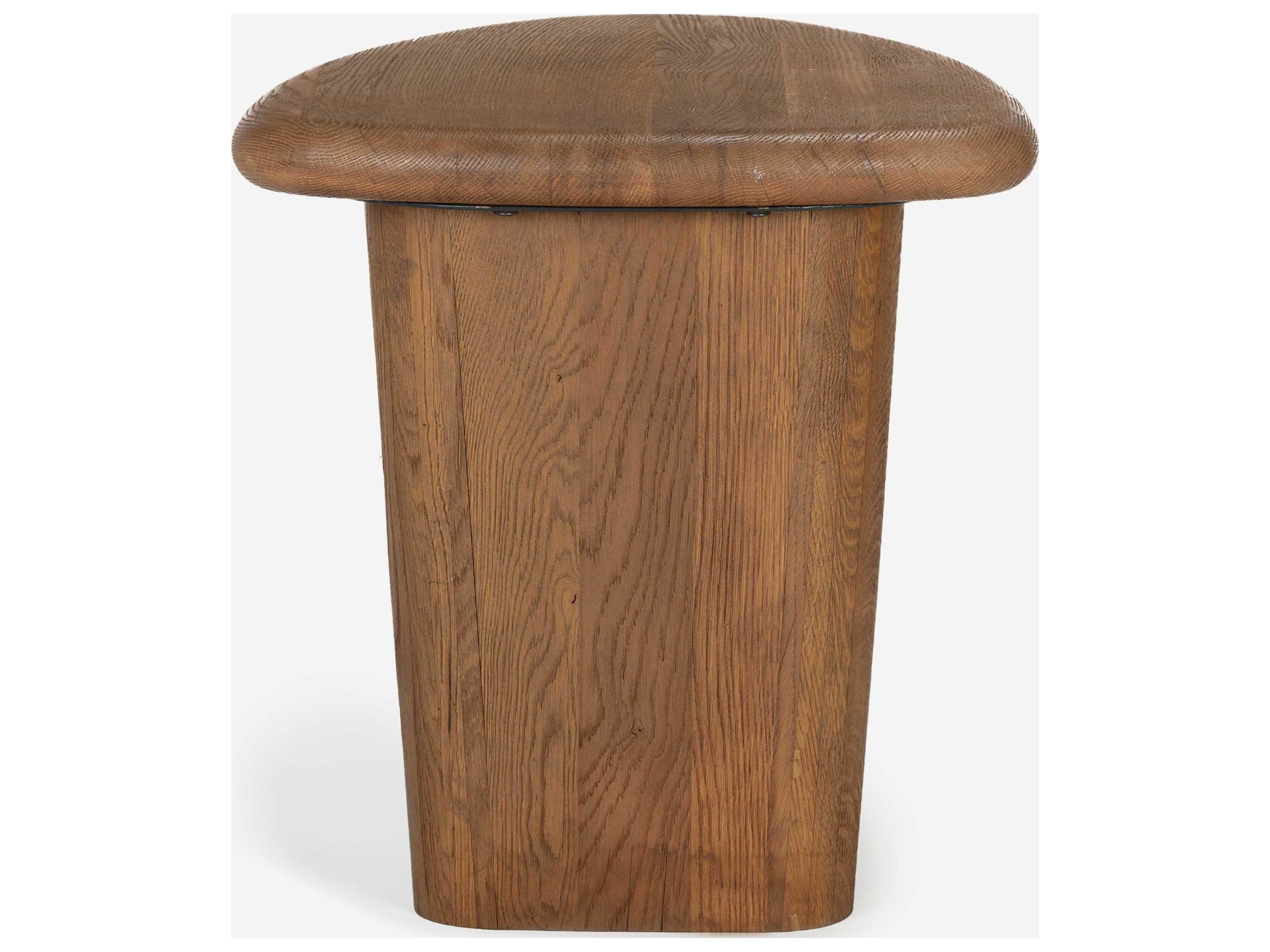 Union Home Laurel Wood Brown End Table