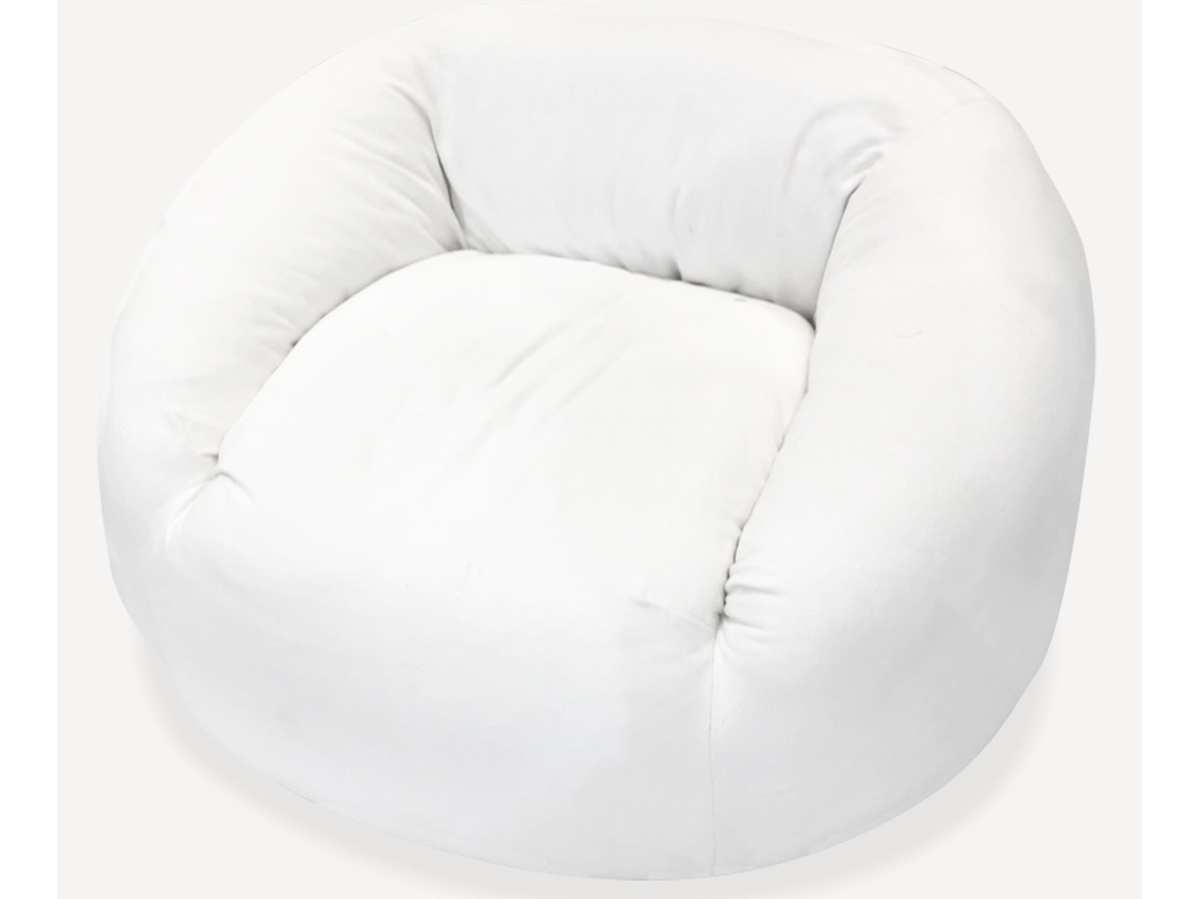 Union Home Cubby White Accent Chair