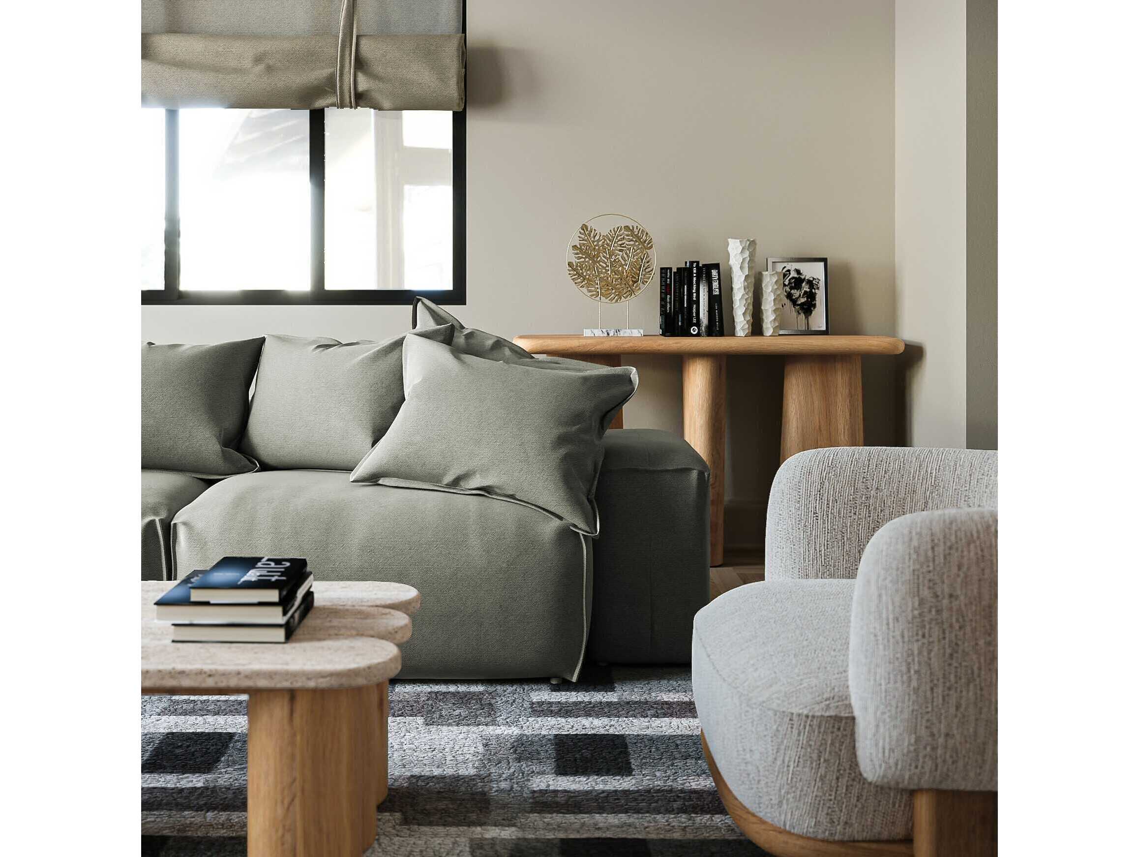 Union Home Vittori Gray Accent Chair