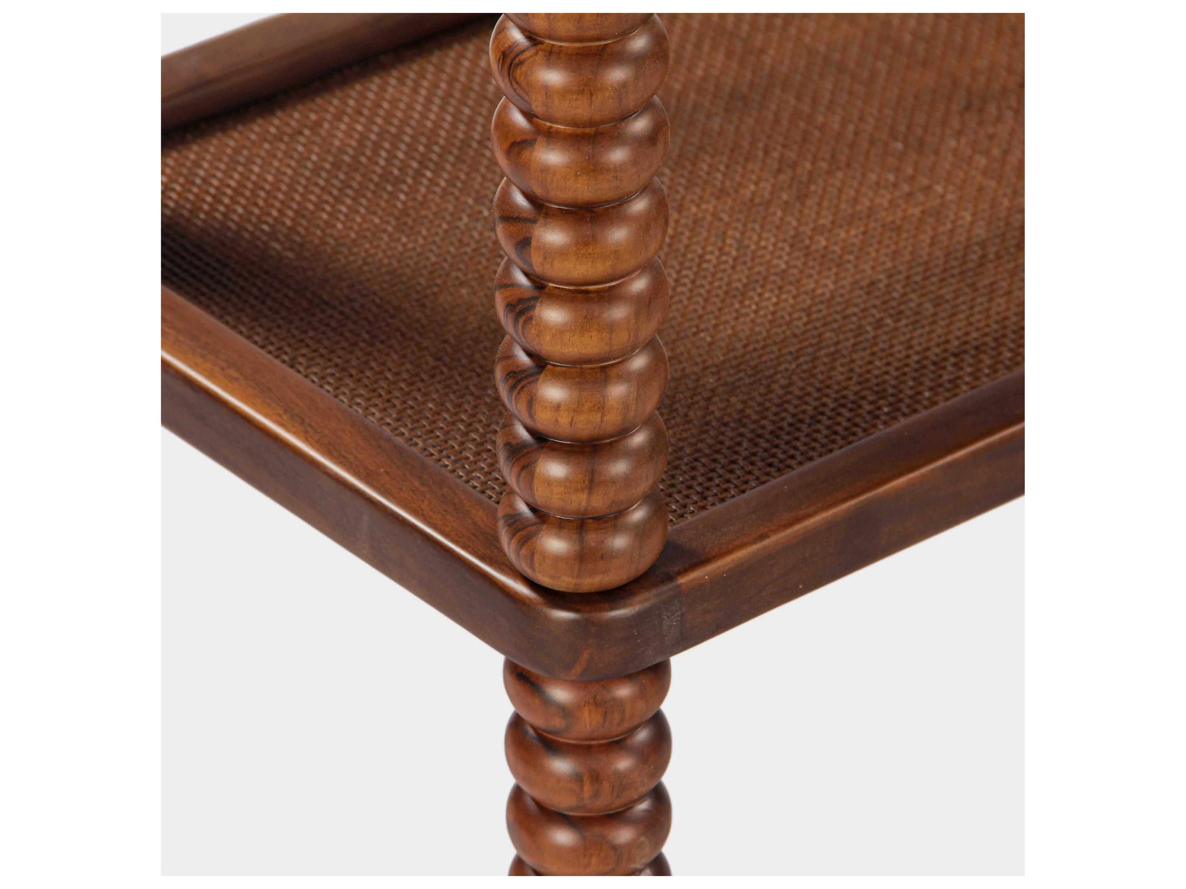 Union Home Twist Rectangular Wood Mellow Bourbon Console Table