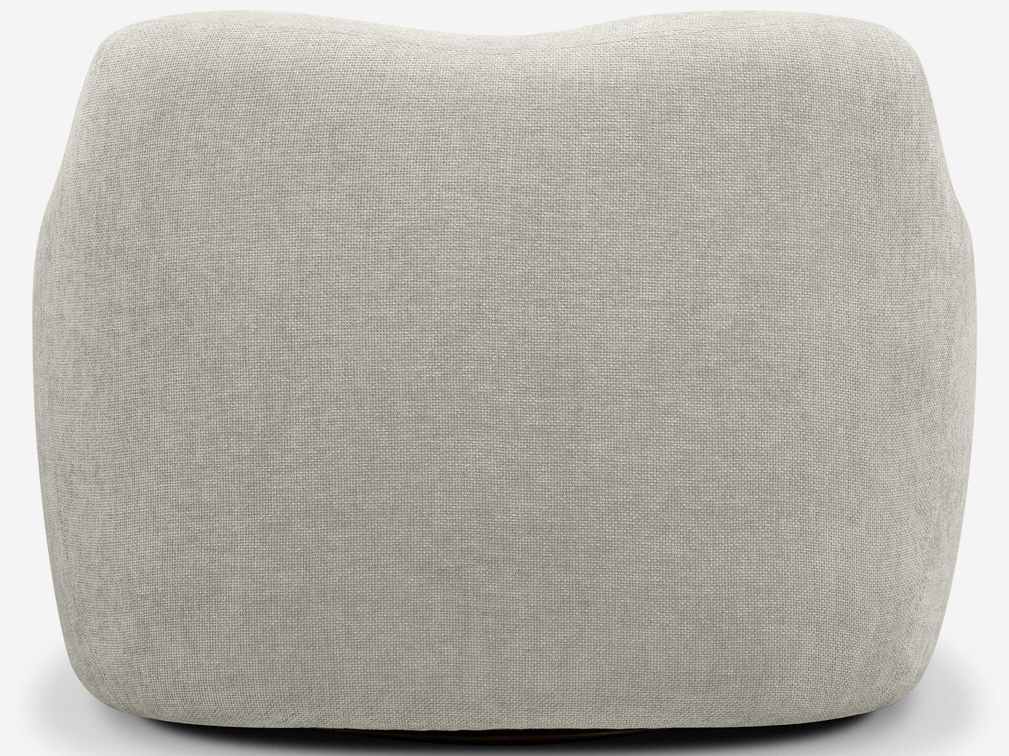 Union Home Orla Swivel Gray Accent Chair