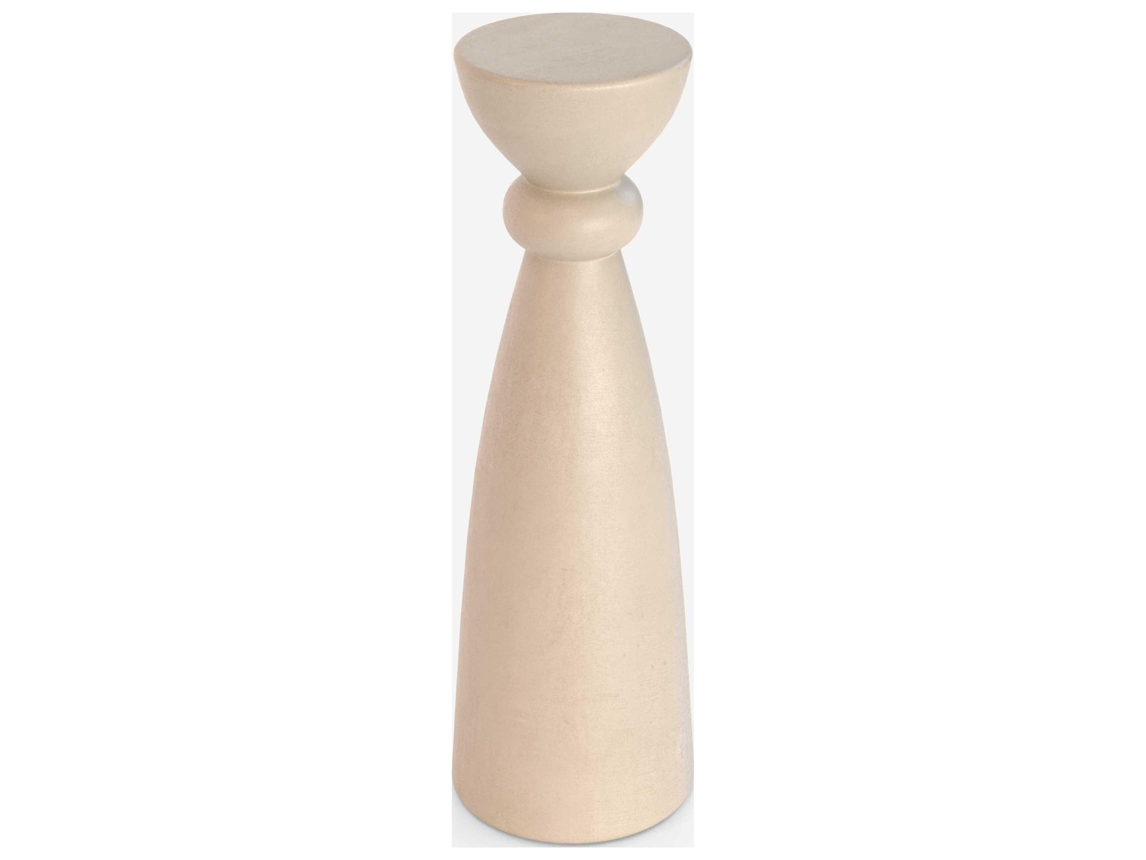 Union Home Torino Round Concrete End Table