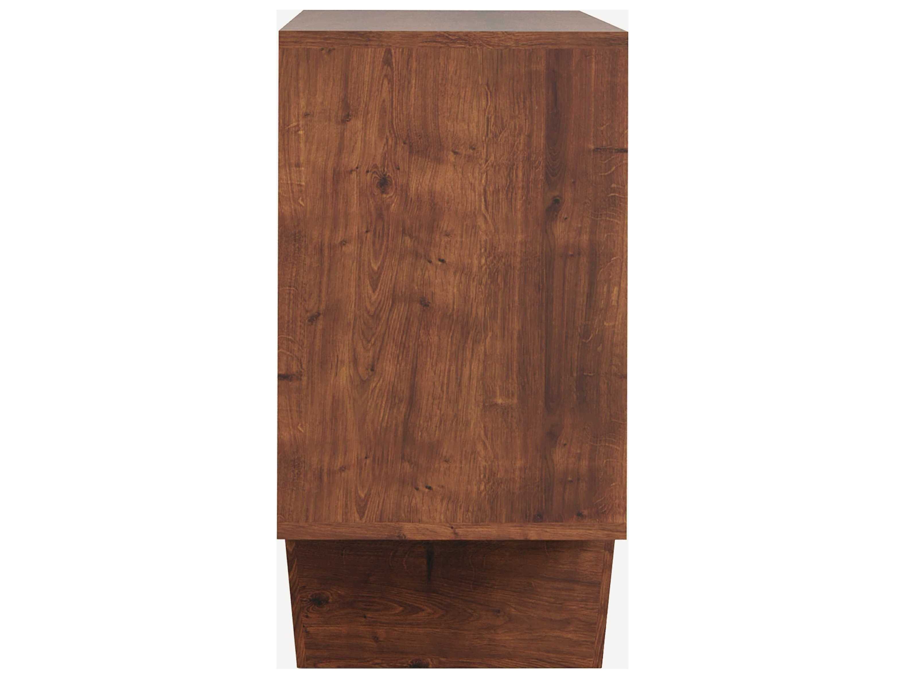 Union Home Tangent 75" Acacia Wood Porto Dark Sideboard