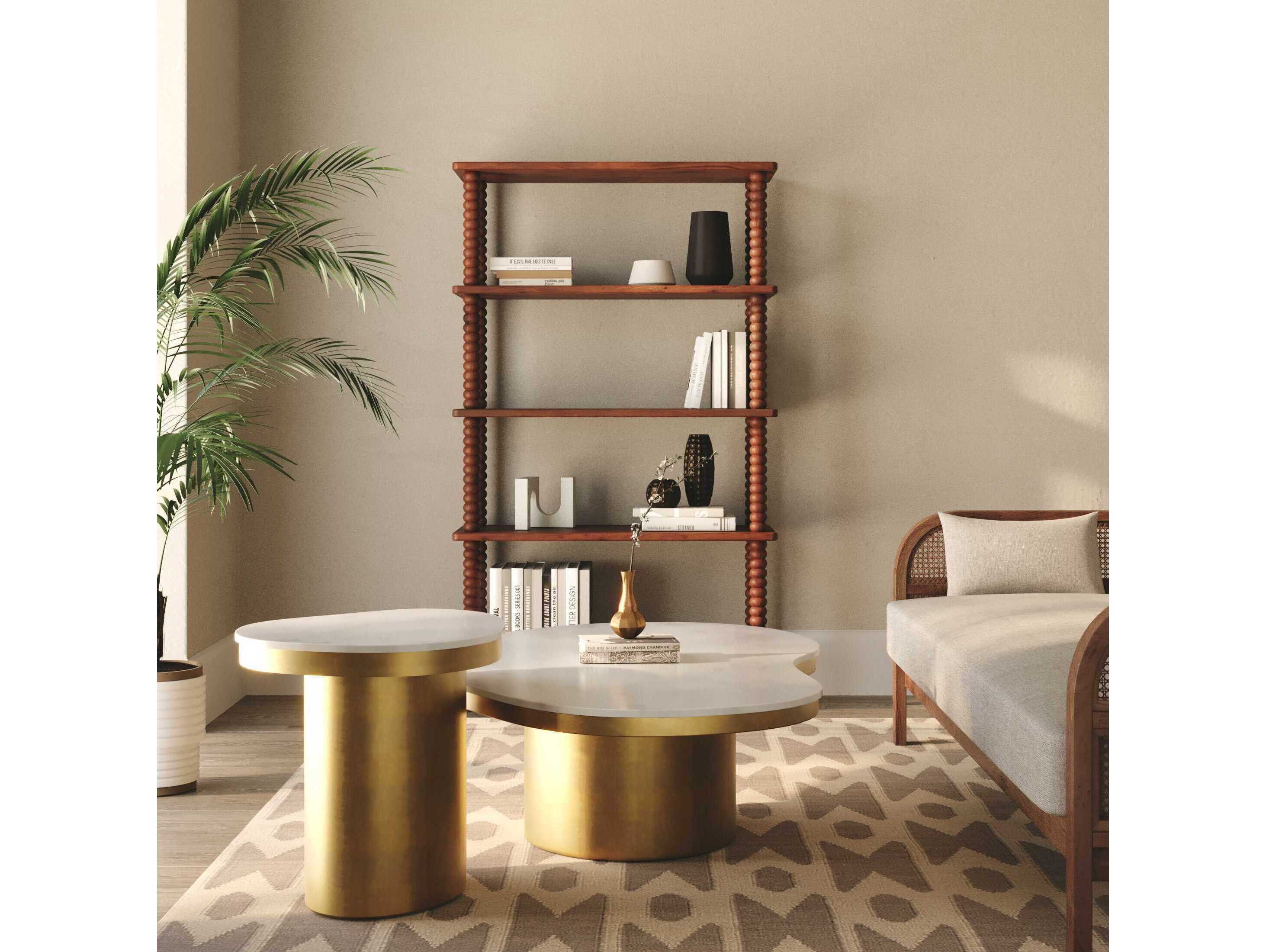 Union Home Twist Mellow Bourbon Bookcase