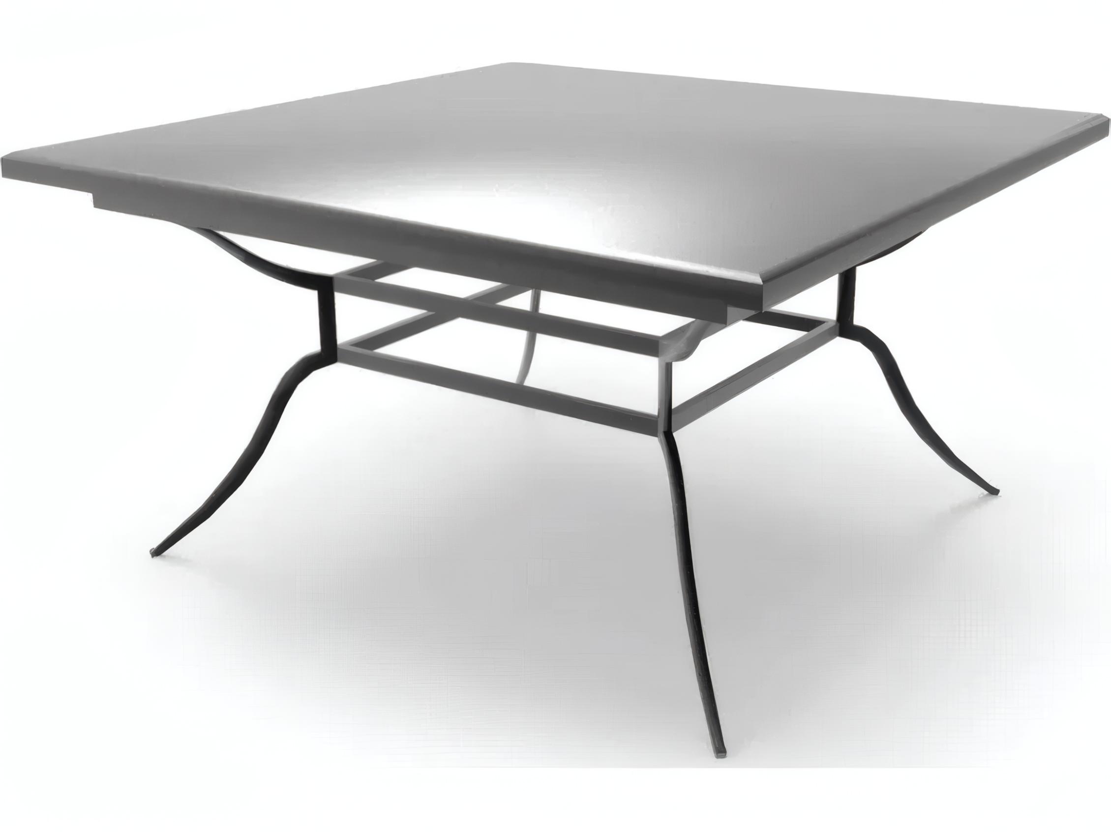 UnoPiu Toscana Wrought Iron Square Dining Table