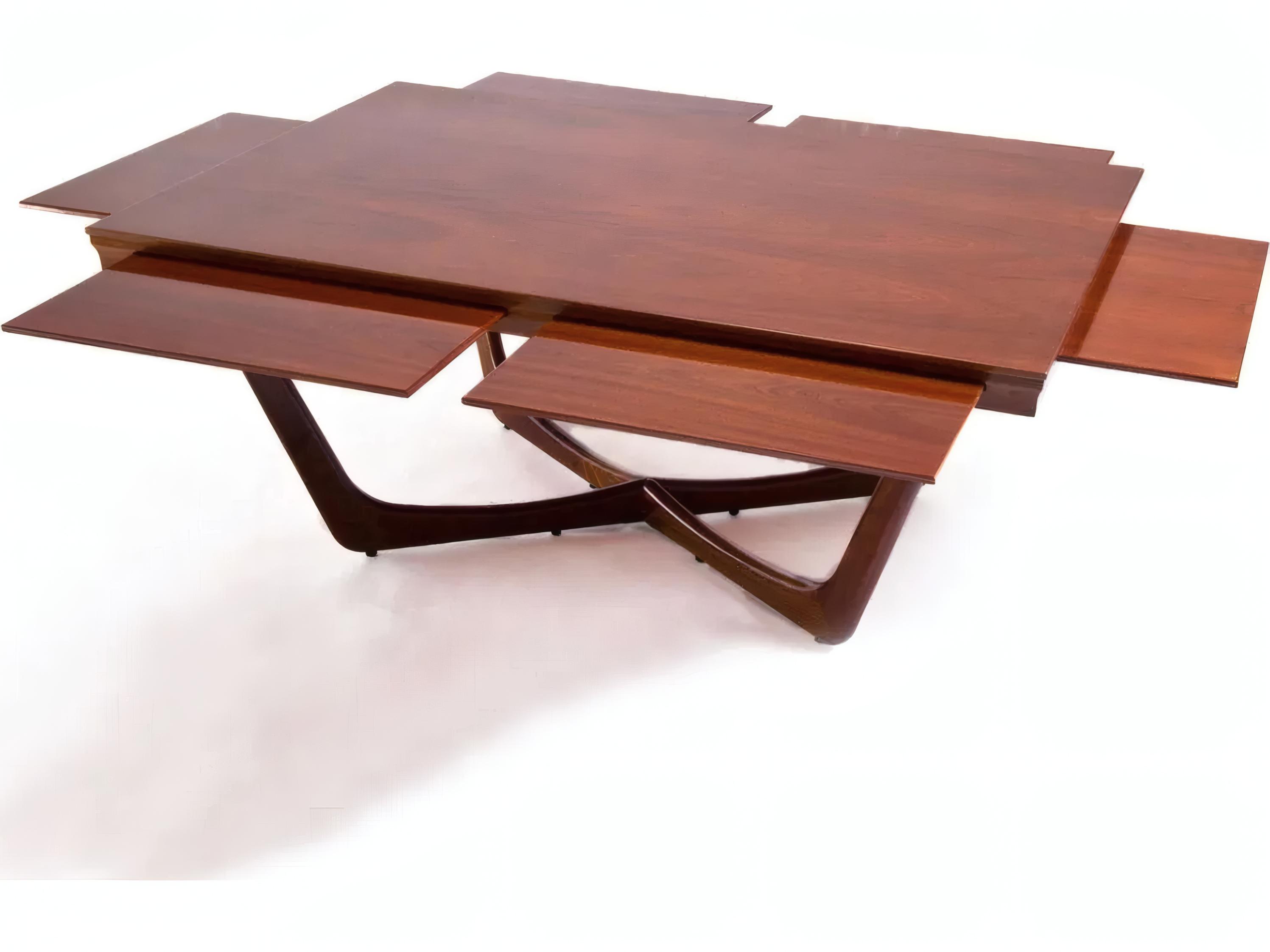 UnoPiu Cest La Vie Rectangular Table with Extractable Table Top