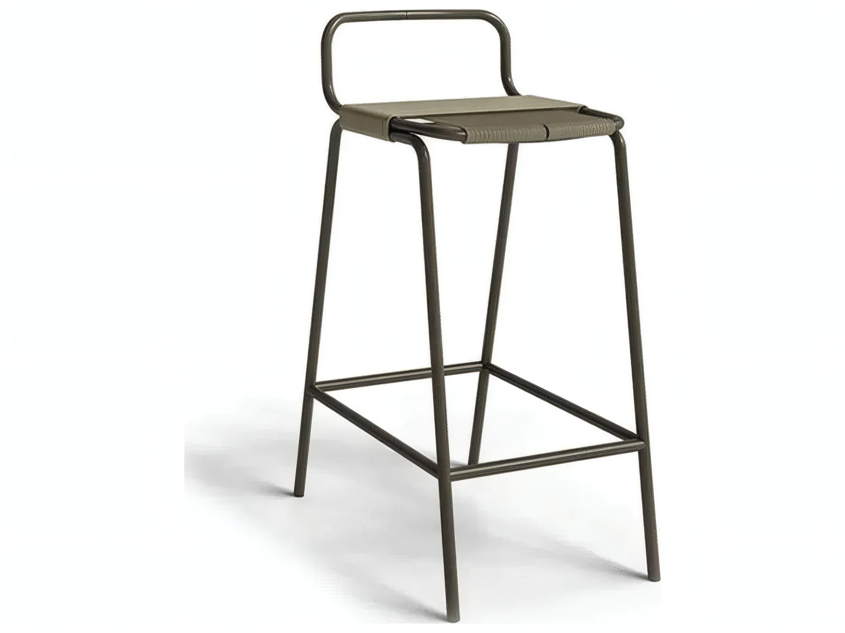 UnoPiu Coco Stool in steel