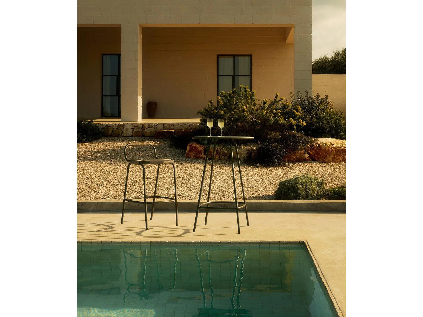 UnoPiu Coco Steel Rope Bar Stool