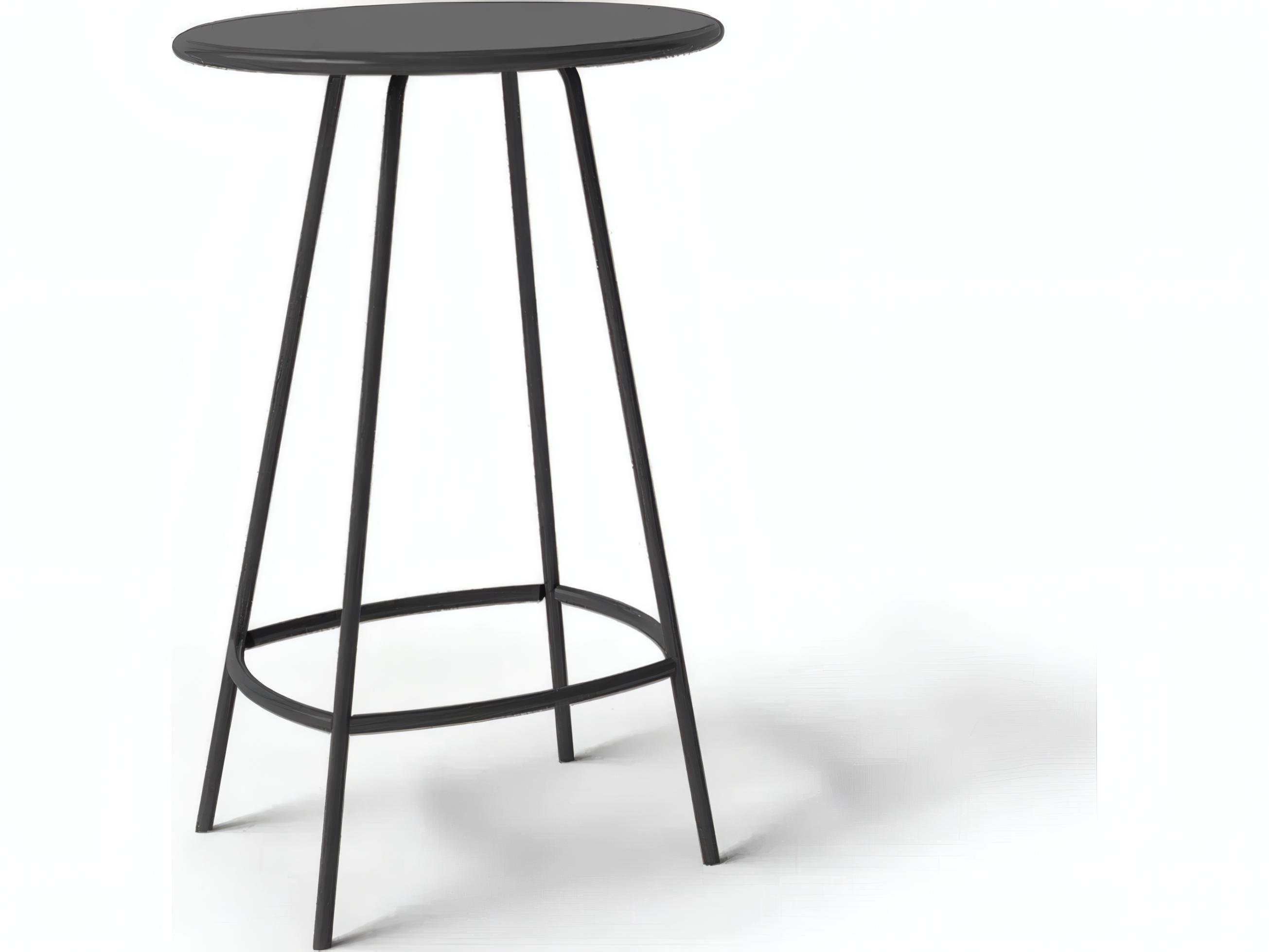 UnoPiu Coco Steel Round Bar Table