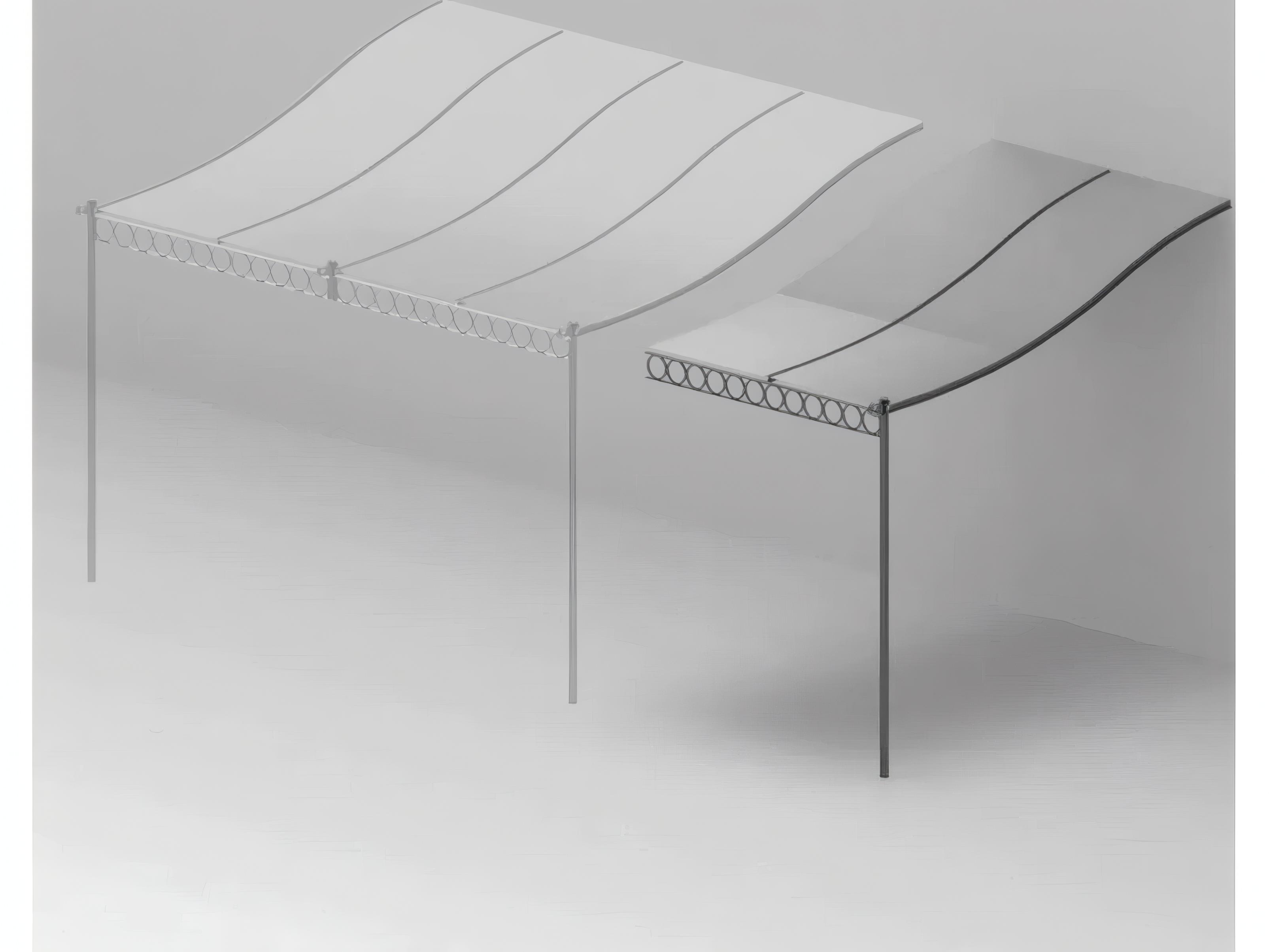 UnoPiu Tibisco Attached Pergola Extension Single