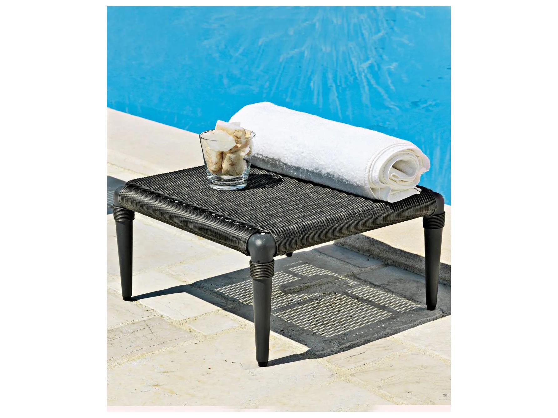 UnoPiu Experience Aluminum  Square Coffee Table