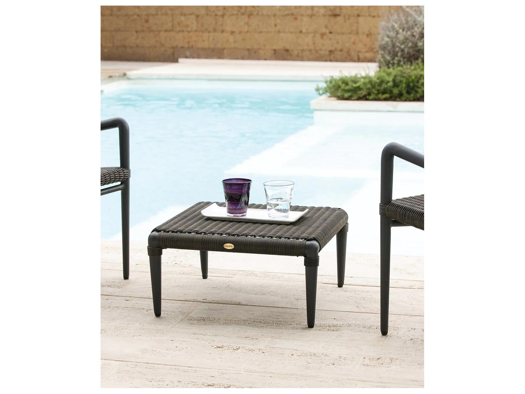 UnoPiu Experience Aluminum  Square Coffee Table