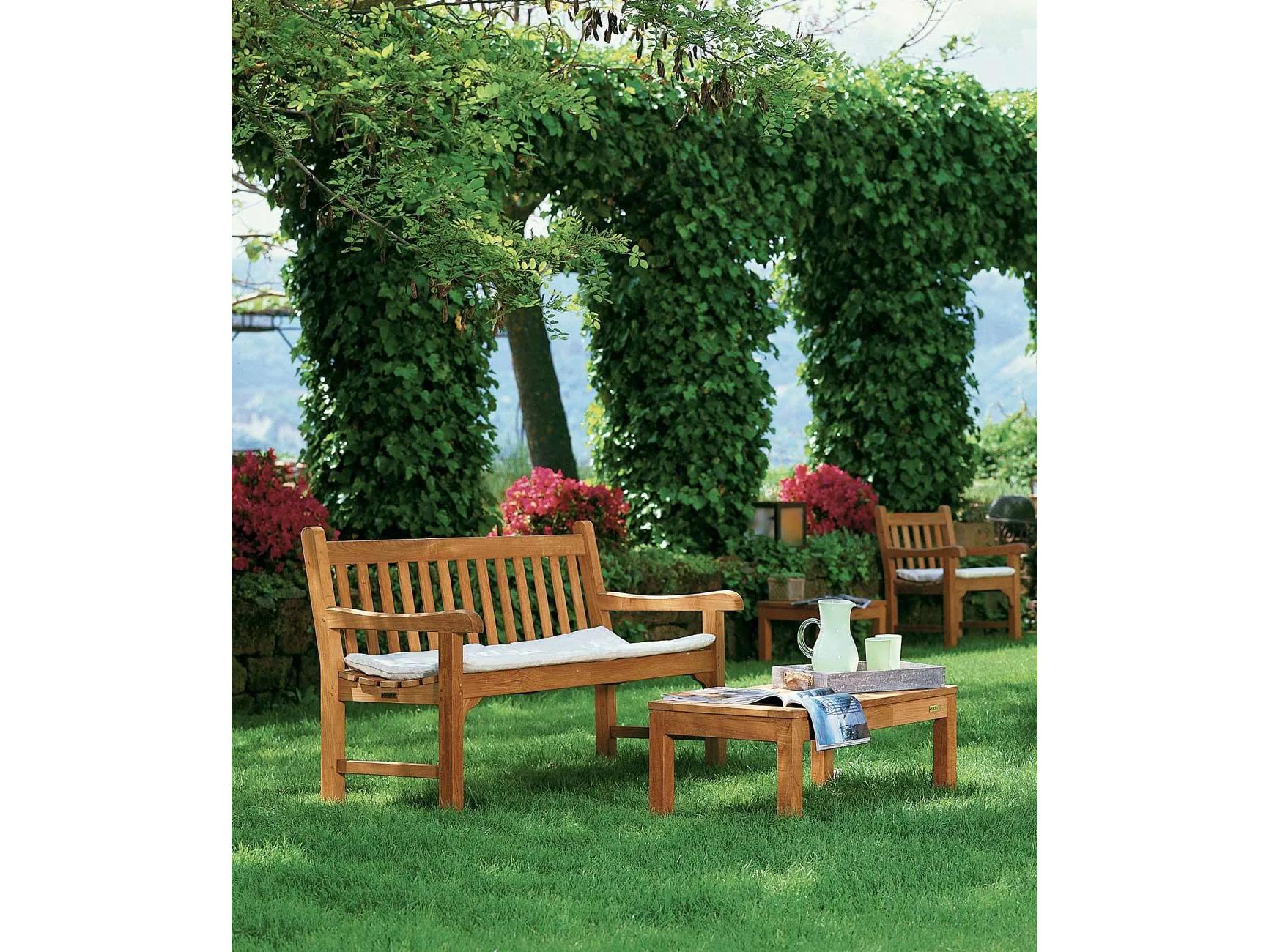 UnoPiu Chelsea Teak 2 Seater Sofa