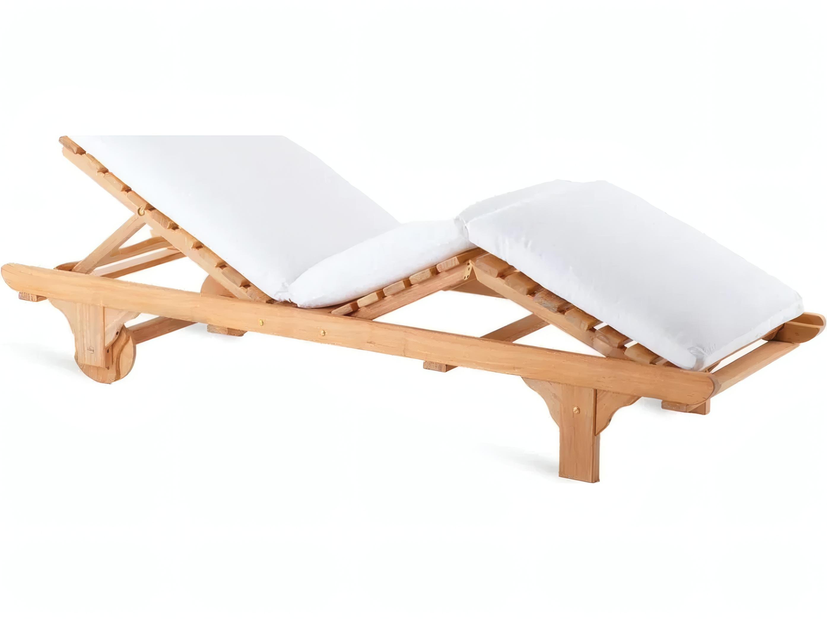 UnoPiu Chelsea Teak Sunlounger